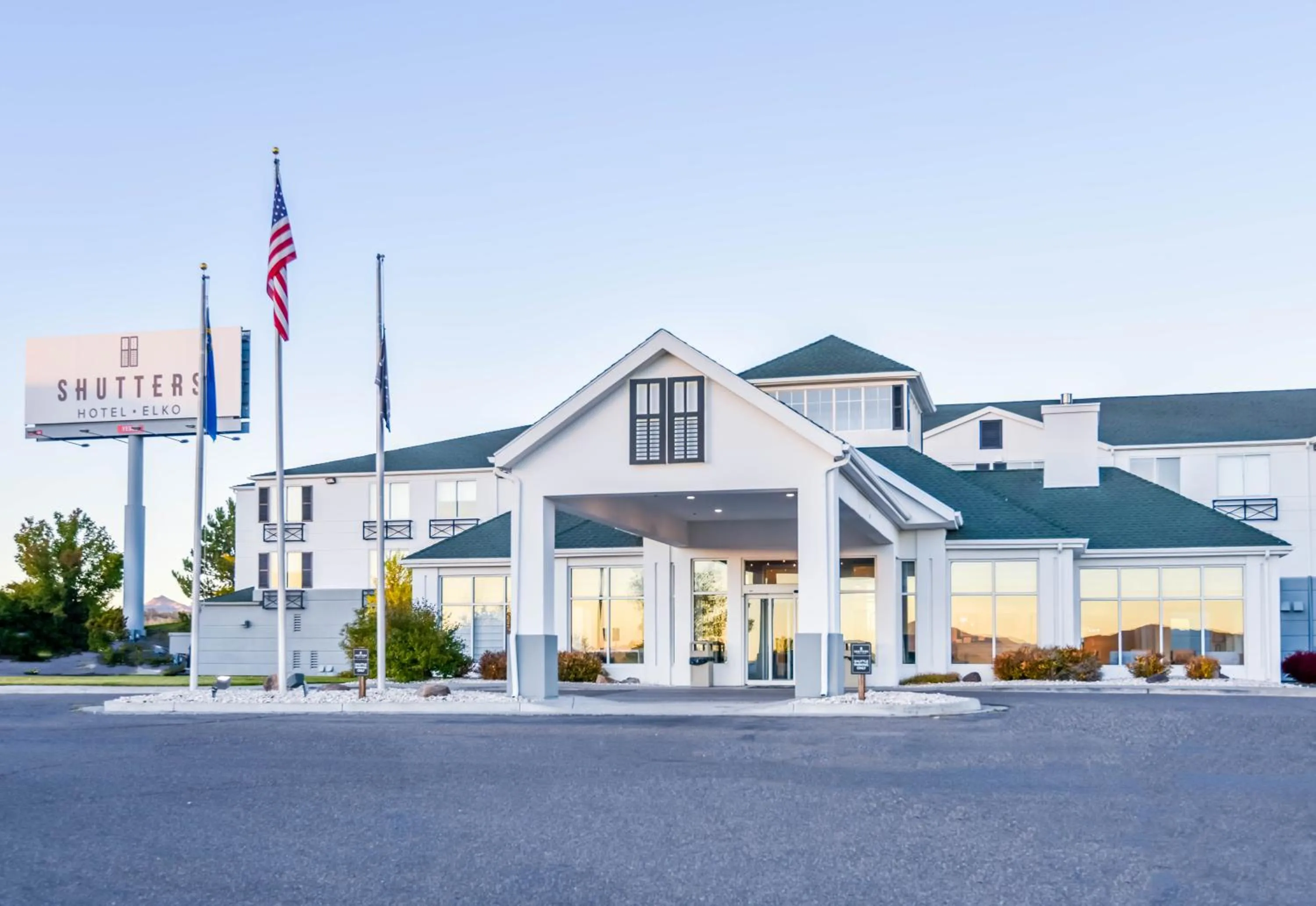 Property building in Shutters Hotel