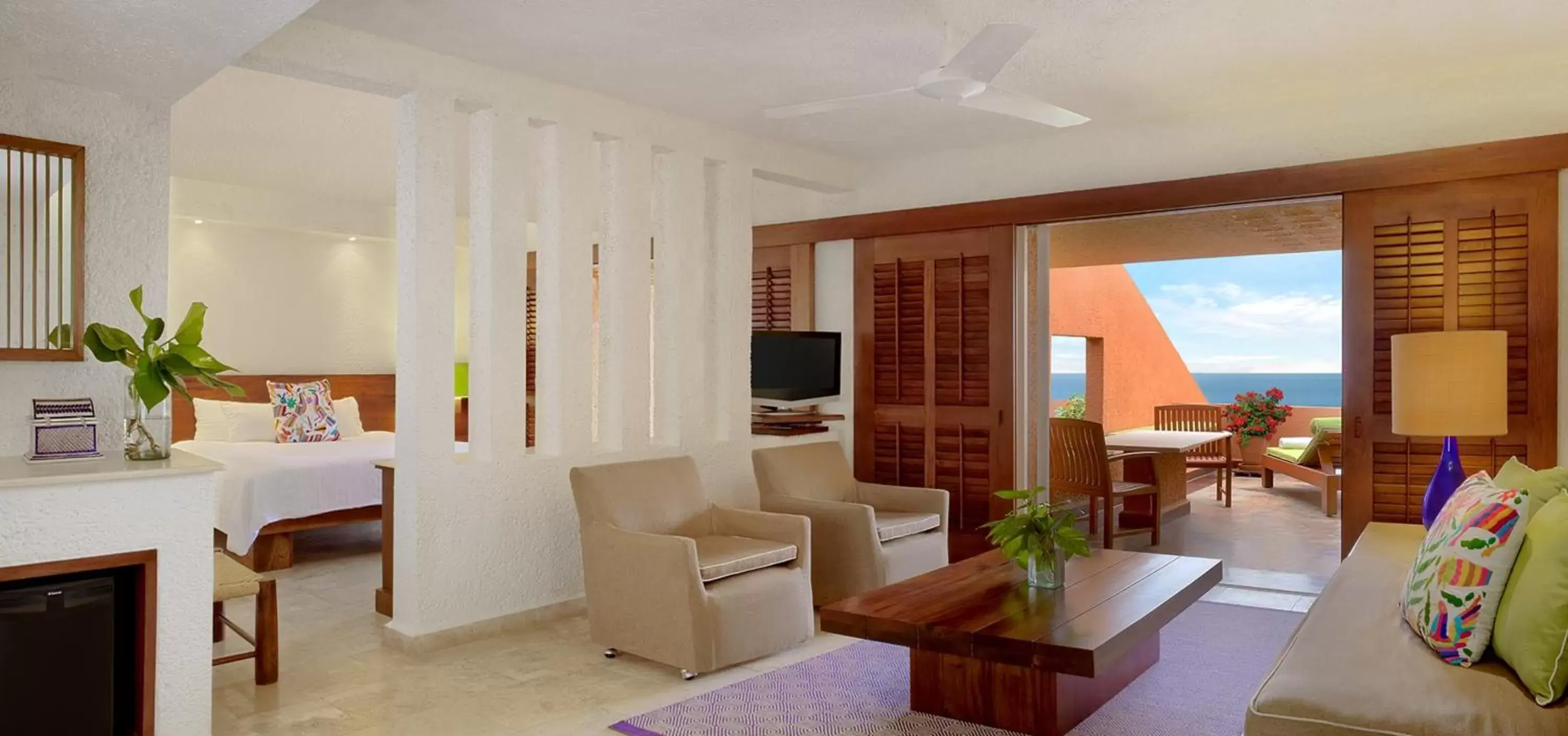 Living room, Seating Area in Las Brisas Ixtapa