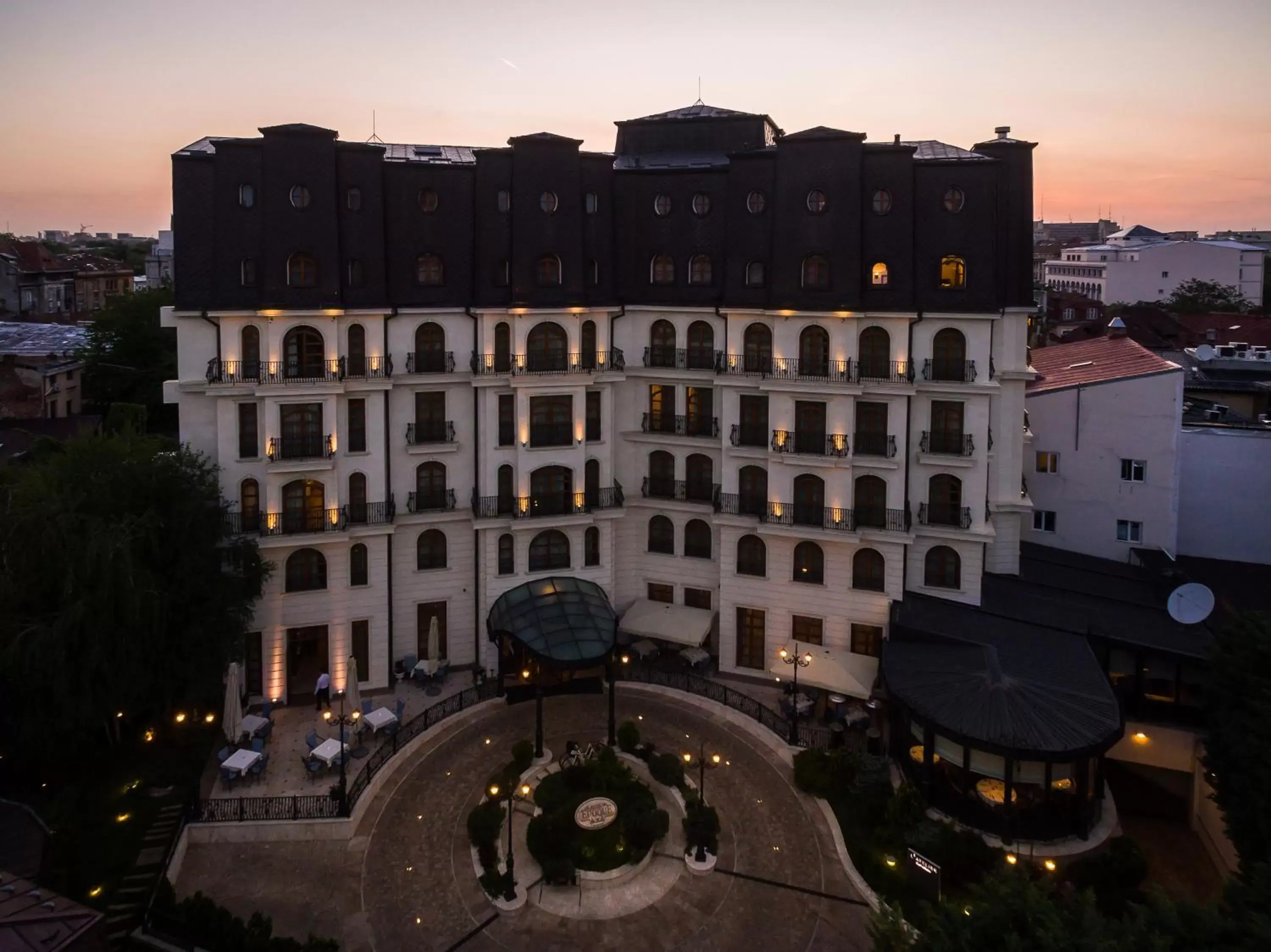 Facade/entrance, Property Building in Epoque Hotel - Relais & Chateaux