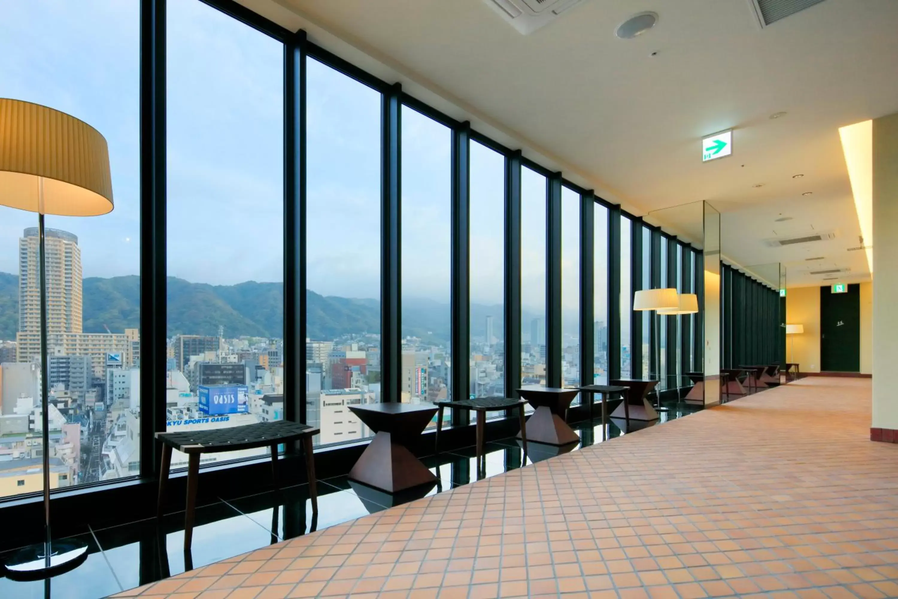 Mountain view in Candeo Hotels Kobe Tor Road