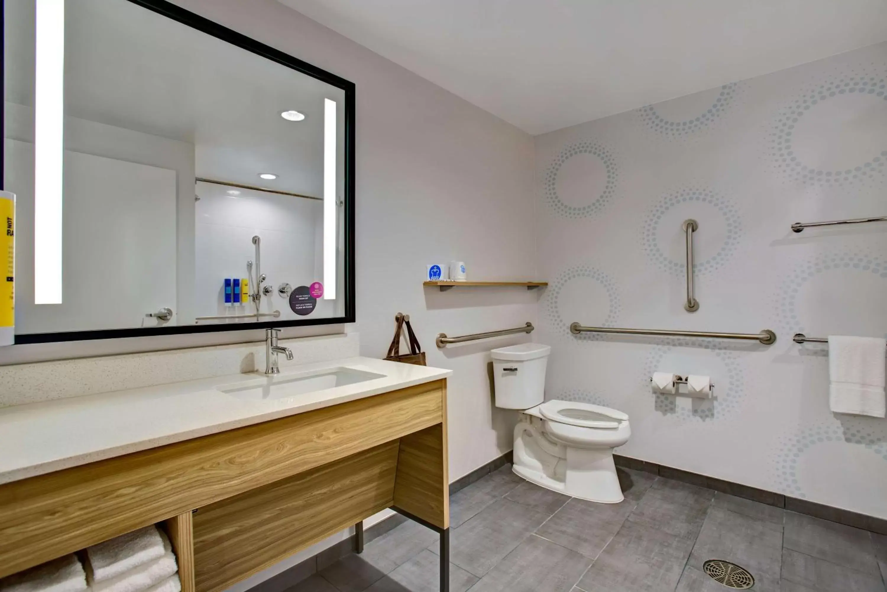 Bathroom in Tru By Hilton Northlake Fort Worth, Tx