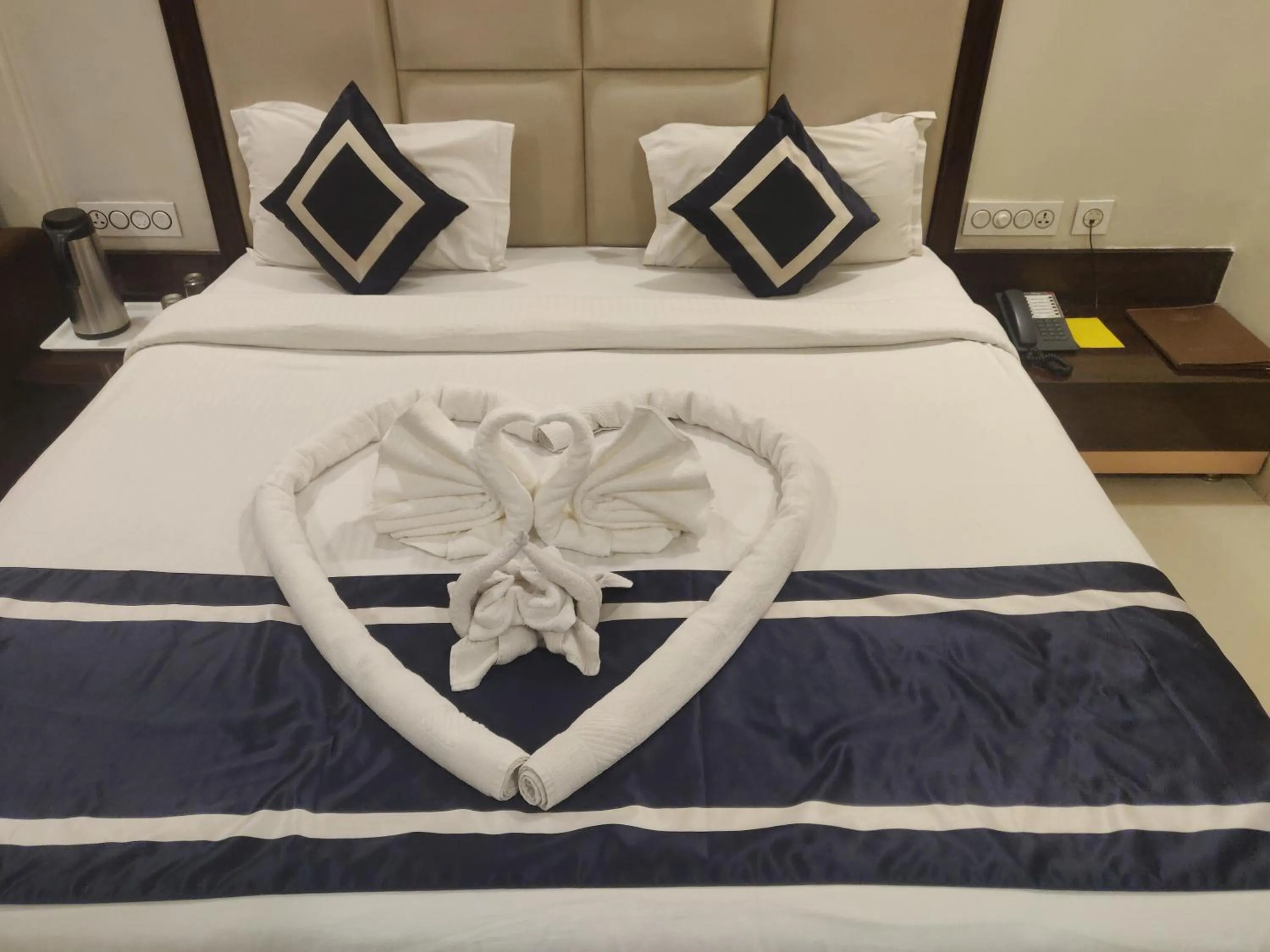 Bed in Chandra Imperial