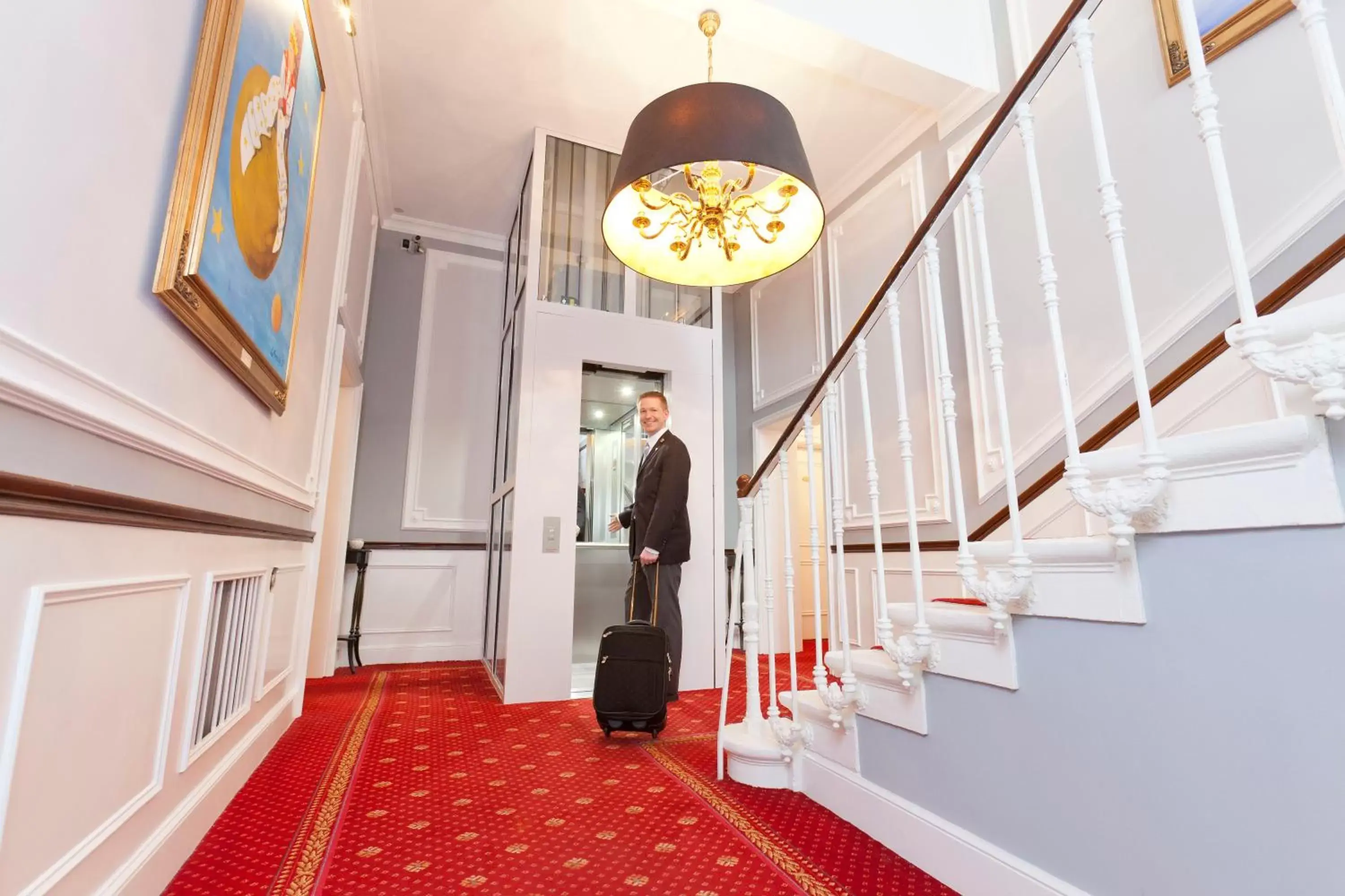 Lobby or reception in Hotel Der Kleine Prinz