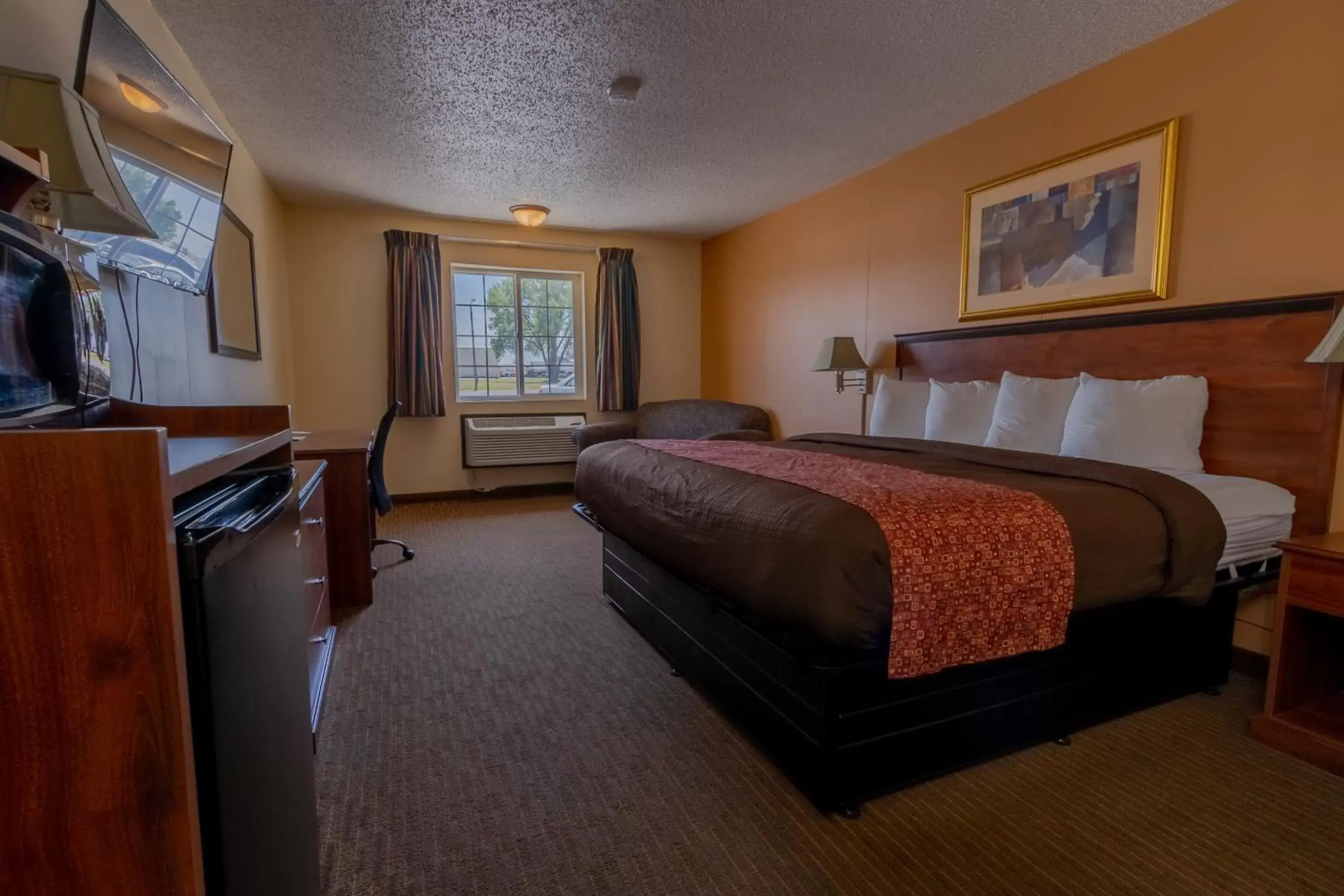 Bedroom in Thunderbird Lodge