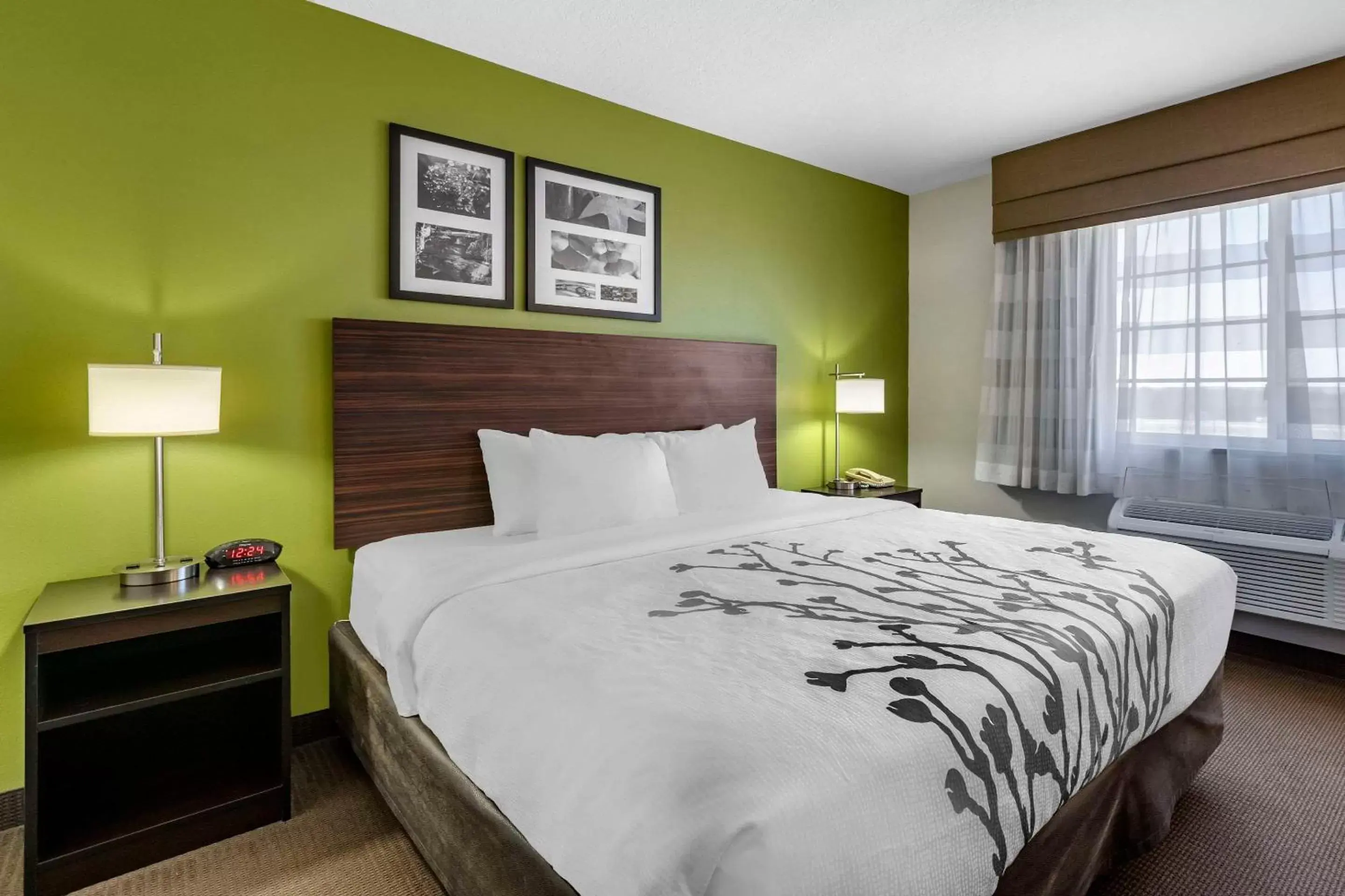 Bedroom, Bed in Sleep Inn & Suites Pleasant Hill - Des Moines