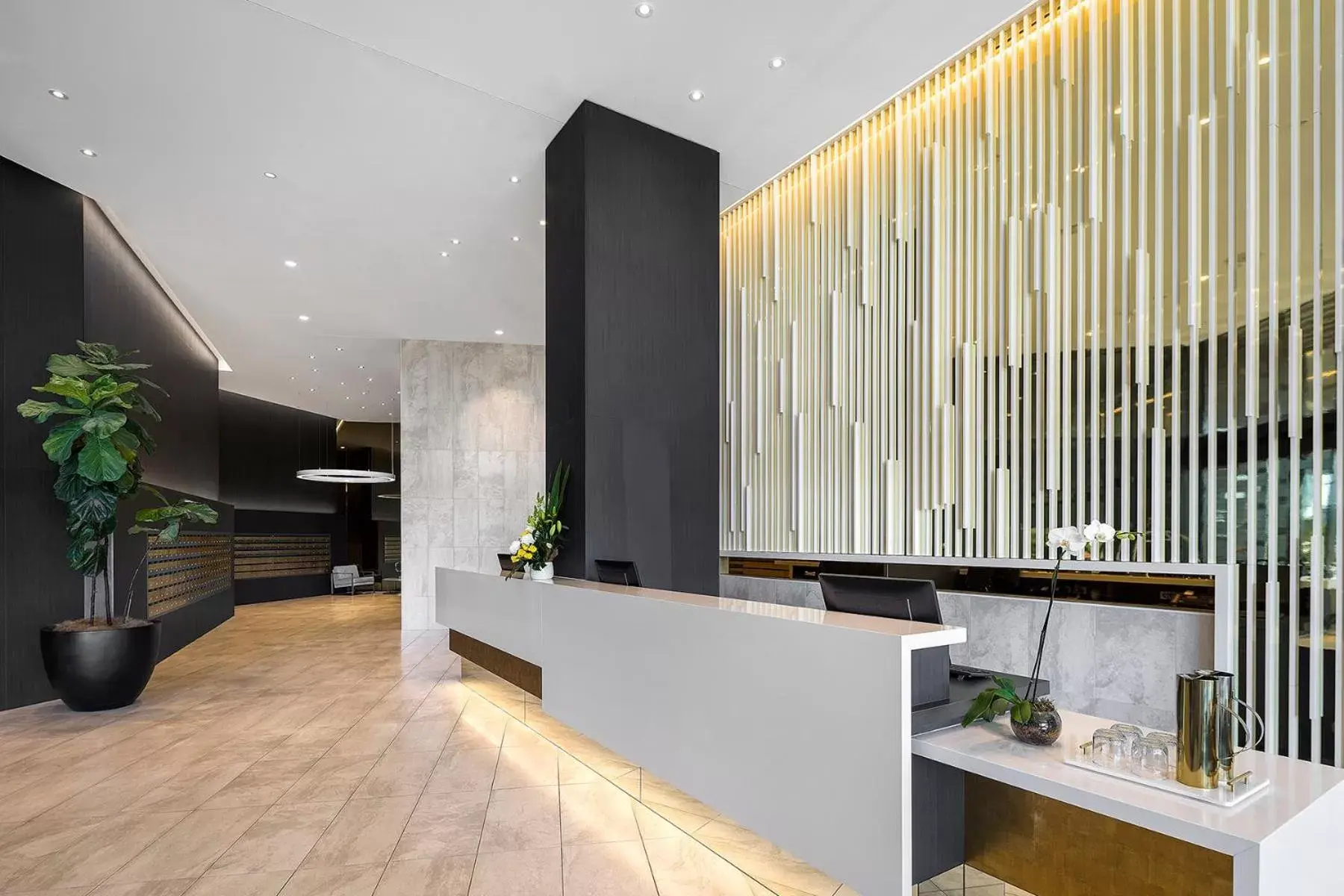 Lobby or reception in Alcyone Hotel Residences
