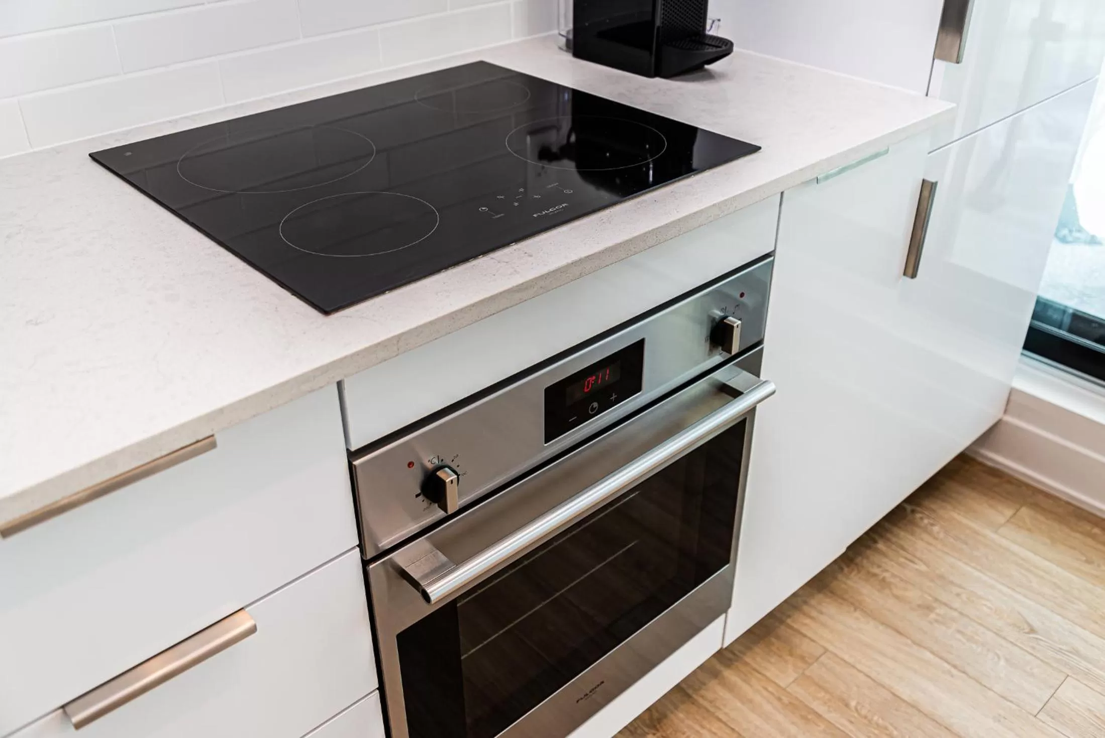 Kitchen or kitchenette in WERFY Luxury Apart-Hotel