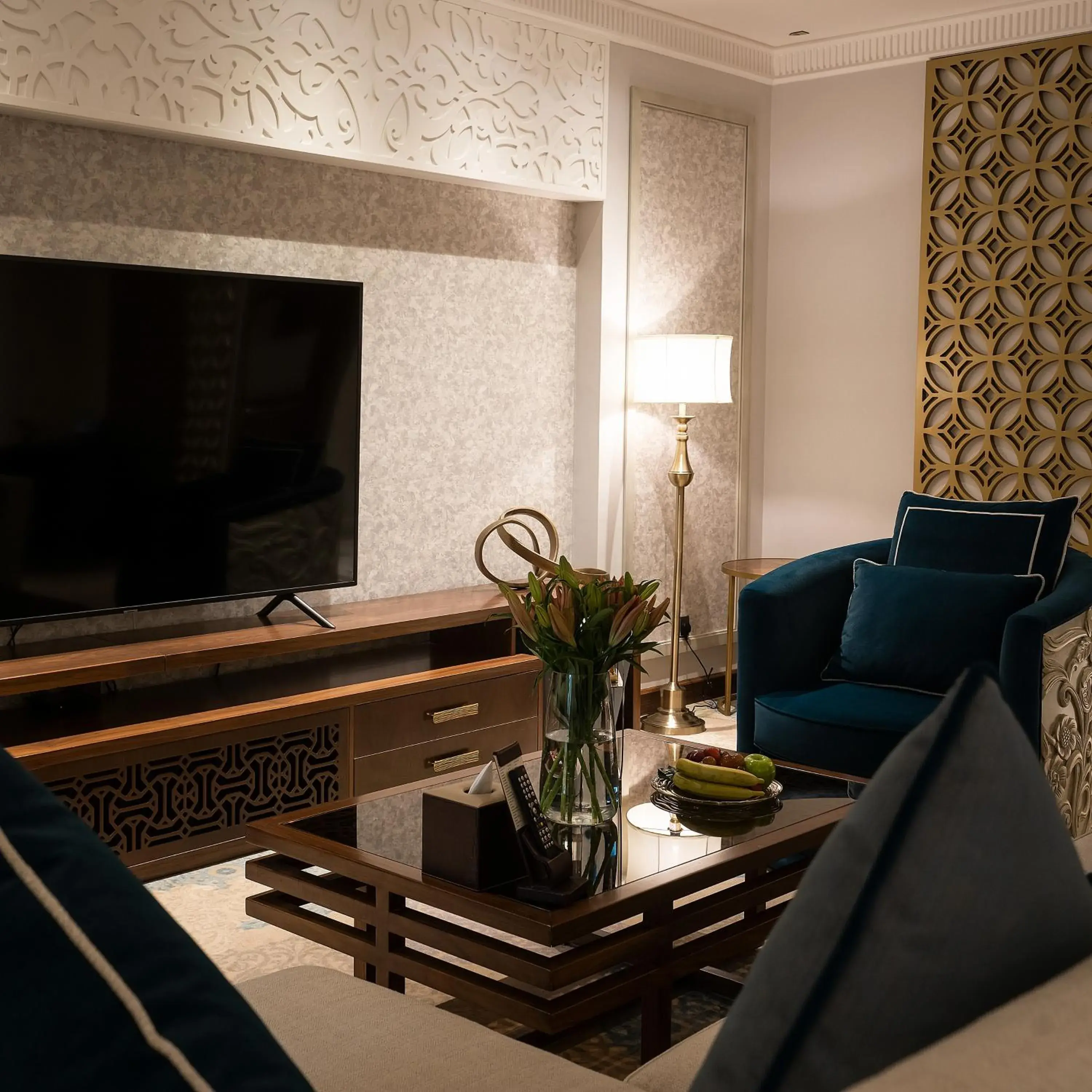 Communal lounge/ TV room, TV/Entertainment Center in Al Mashreq Boutique Hotel - Small Luxury Hotels of the World