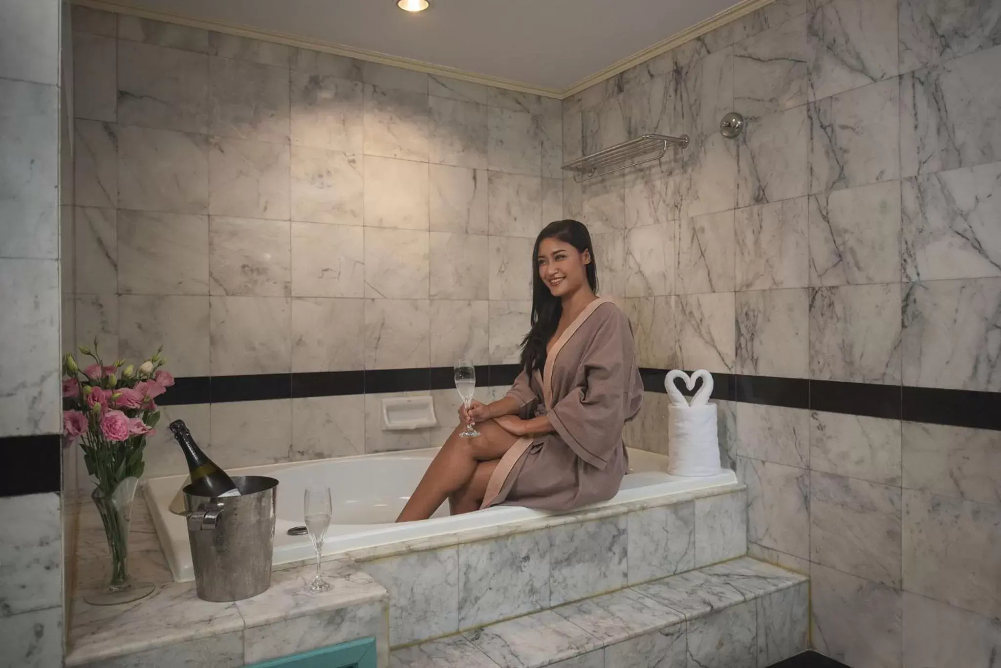 Bathroom in Prince Palace Hotel Bangkok - SHA Extra Plus