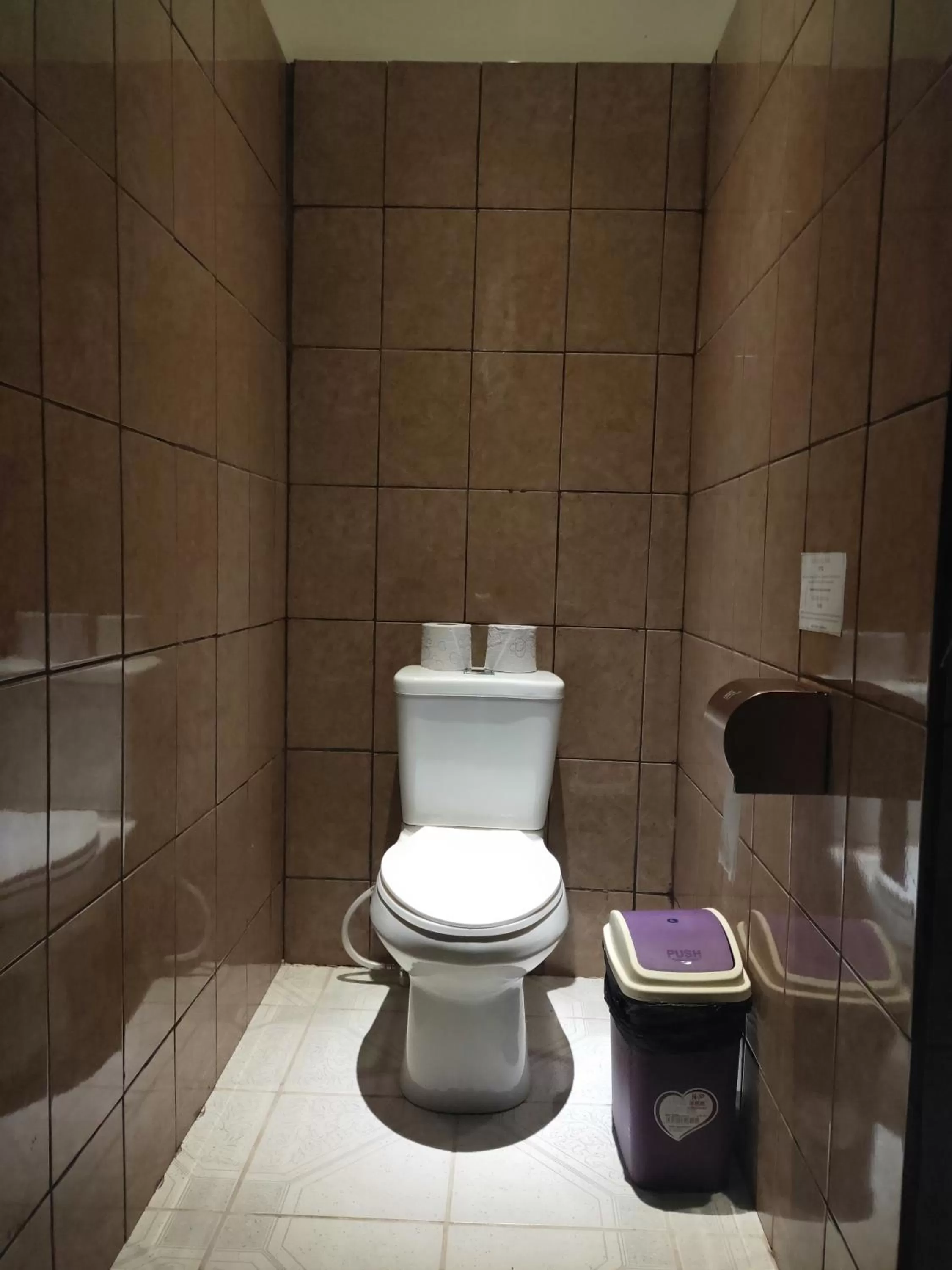 Toilet in Sunshine View Hotel and Restaurant