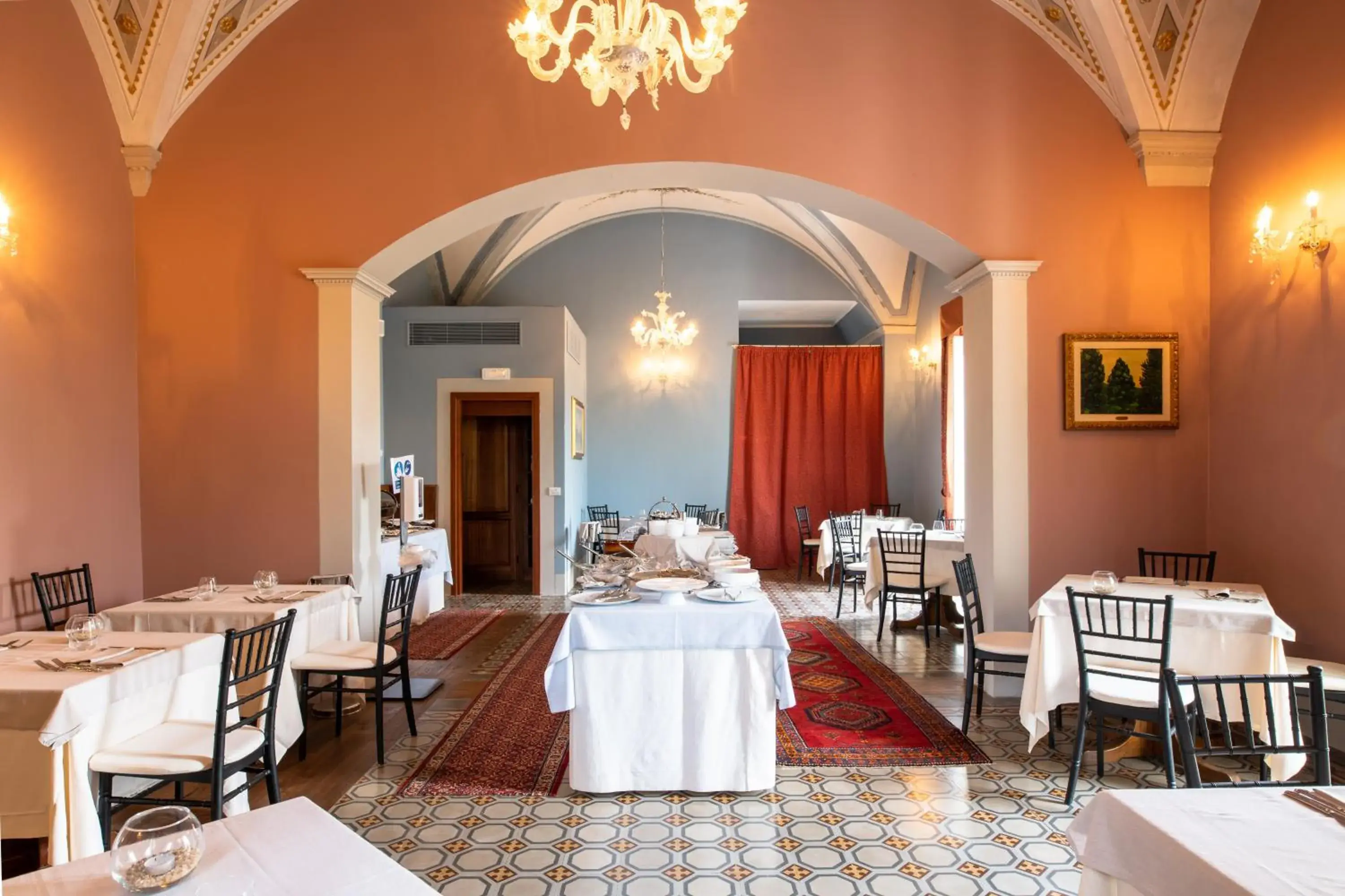 Breakfast, Restaurant/Places to Eat in Hotel Villa San Michele