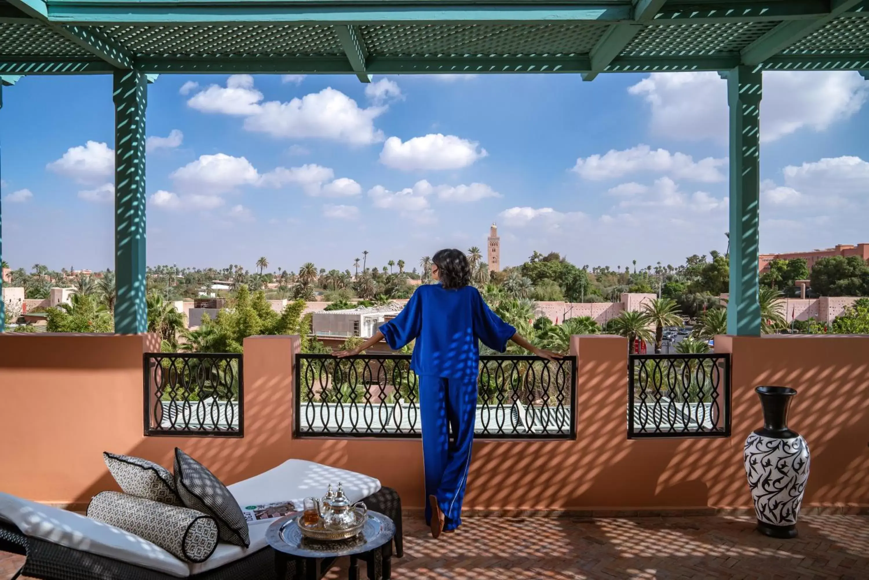 Balcony/Terrace in Sofitel Marrakech Lounge and Spa