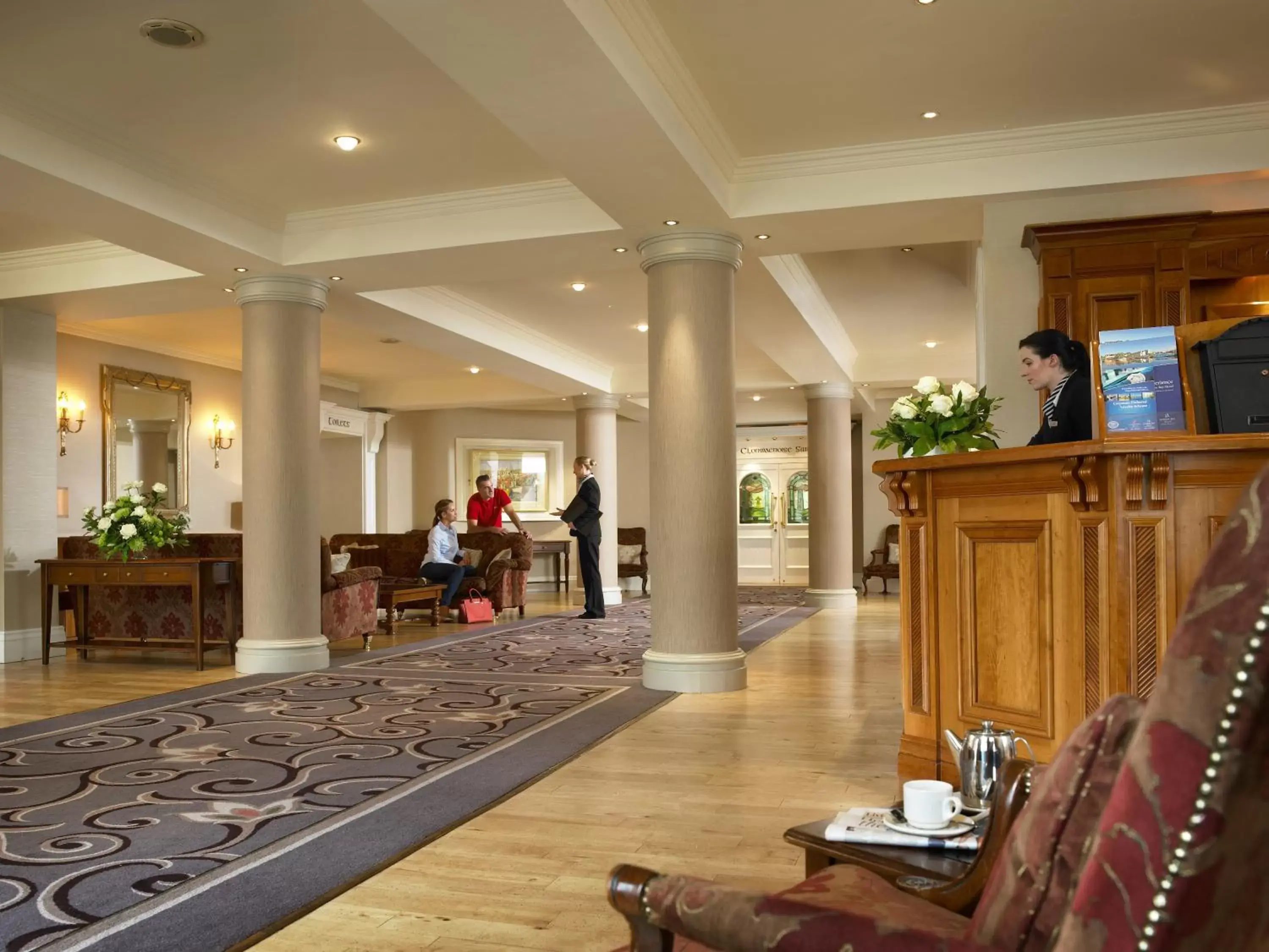 Staff, Lobby/Reception in Hodson Bay Hotel