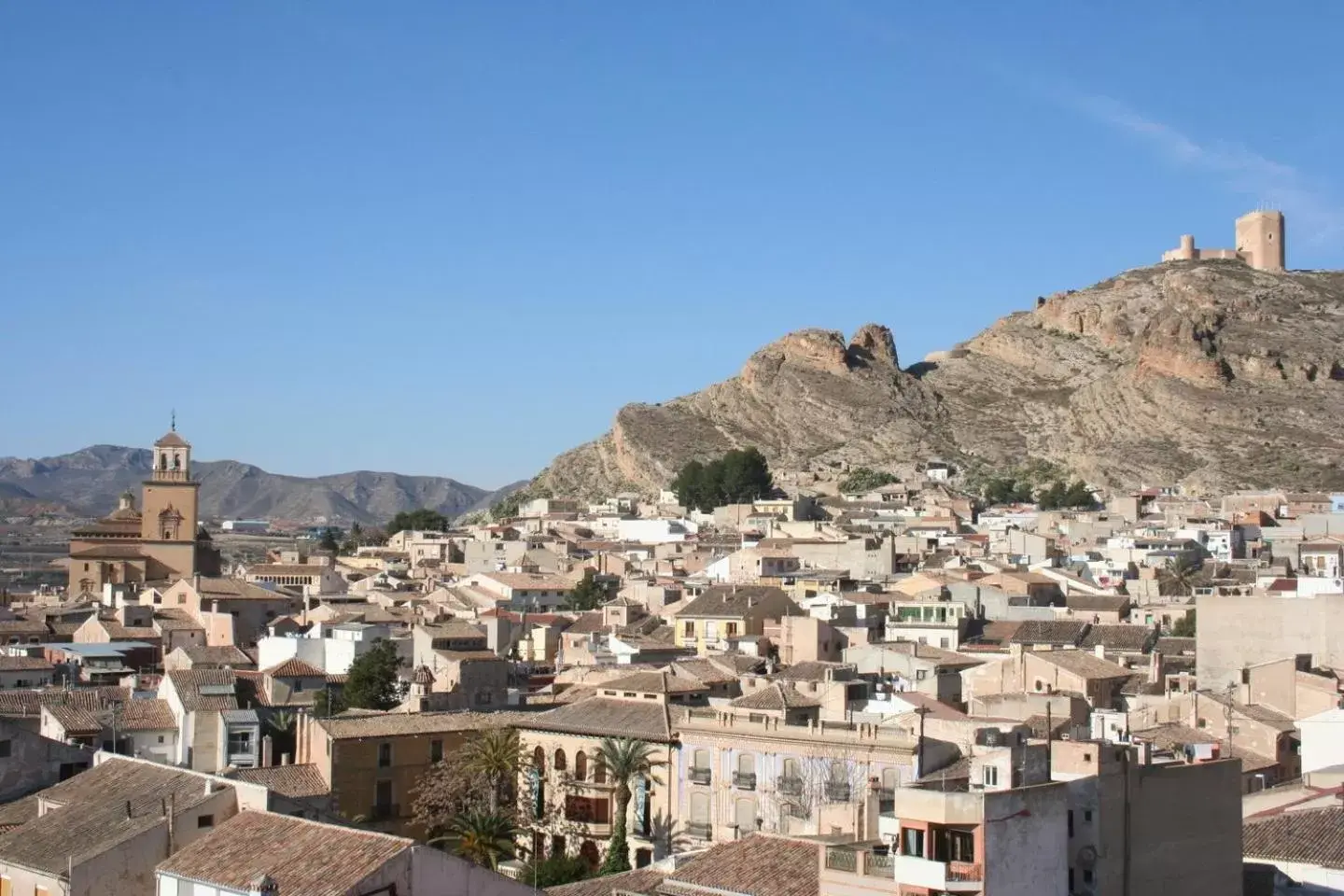 Natural landscape in Hotel Monreal Jumilla