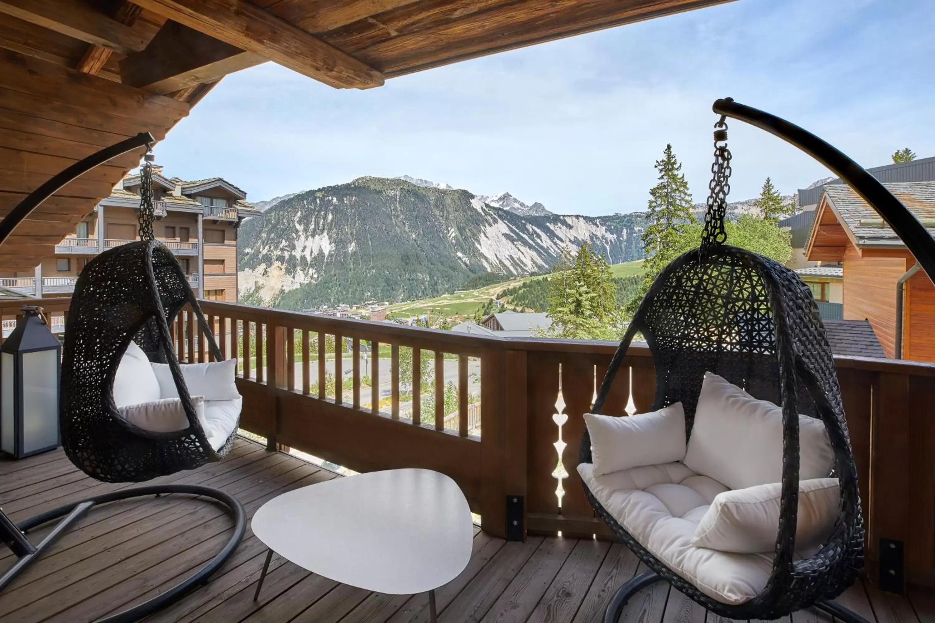 Balcony/Terrace in Six Senses Residences & Spa Courchevel