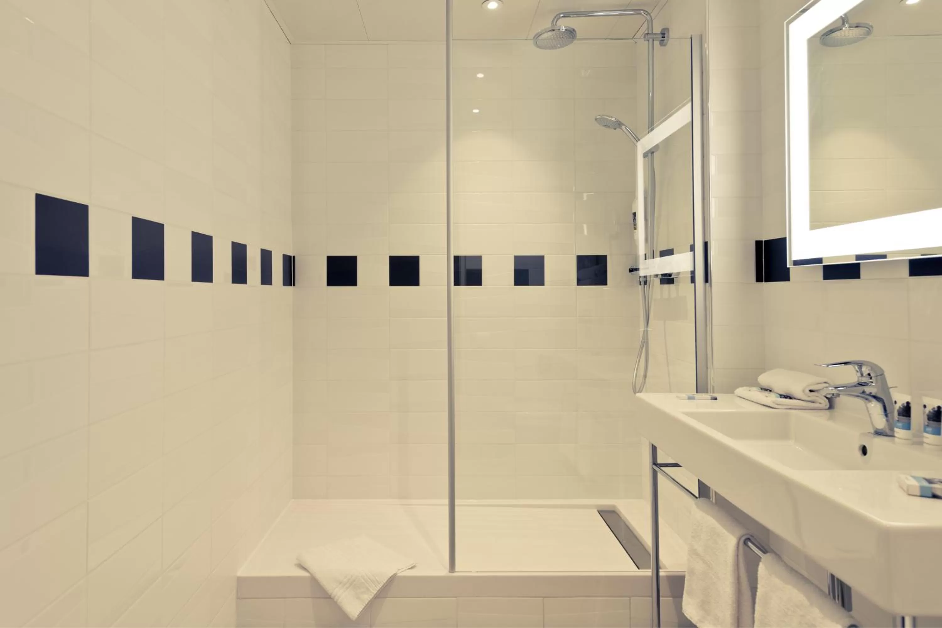 Shower in Mercure Nice Marché Aux Fleurs