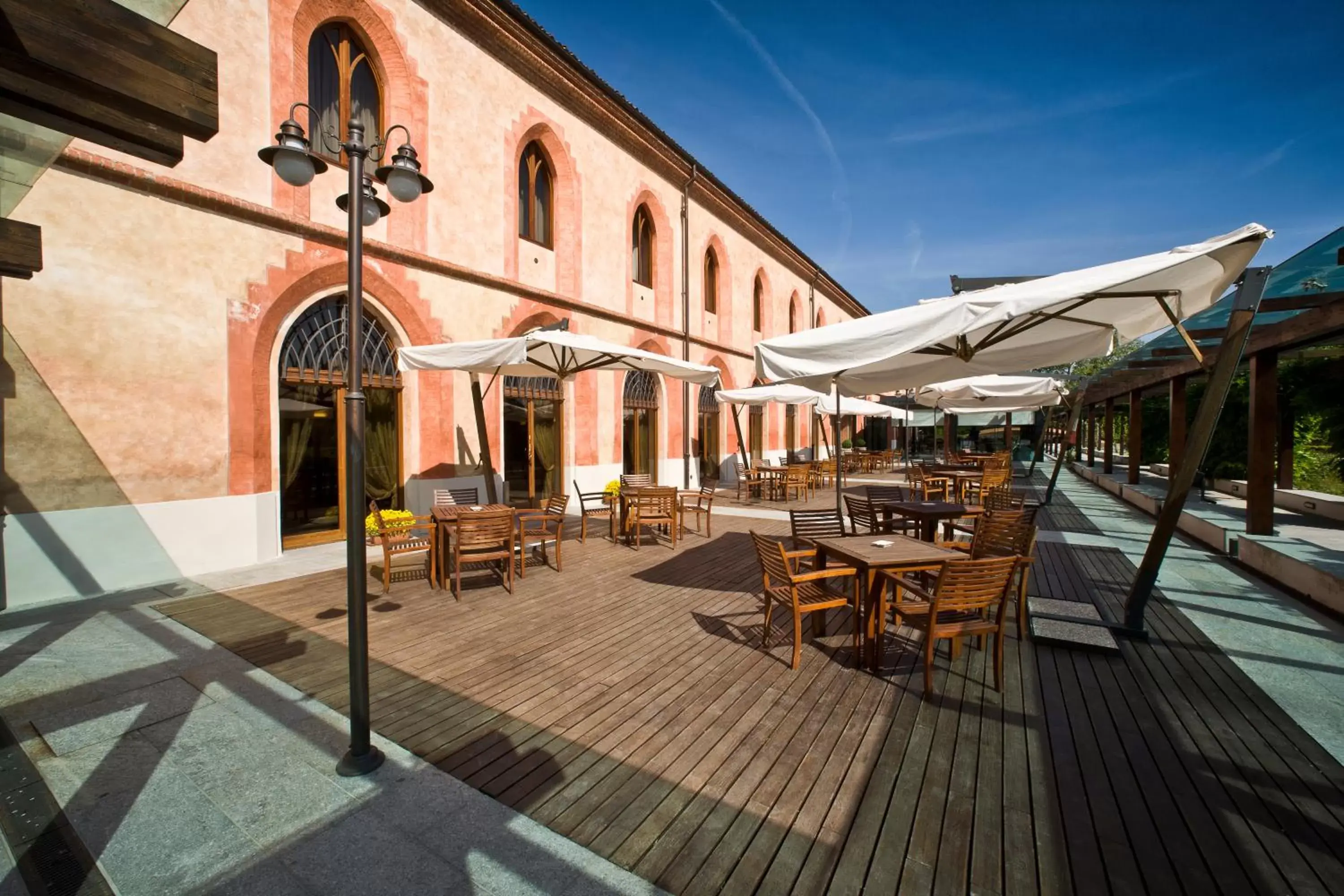 Patio in Albergo dell'Agenzia