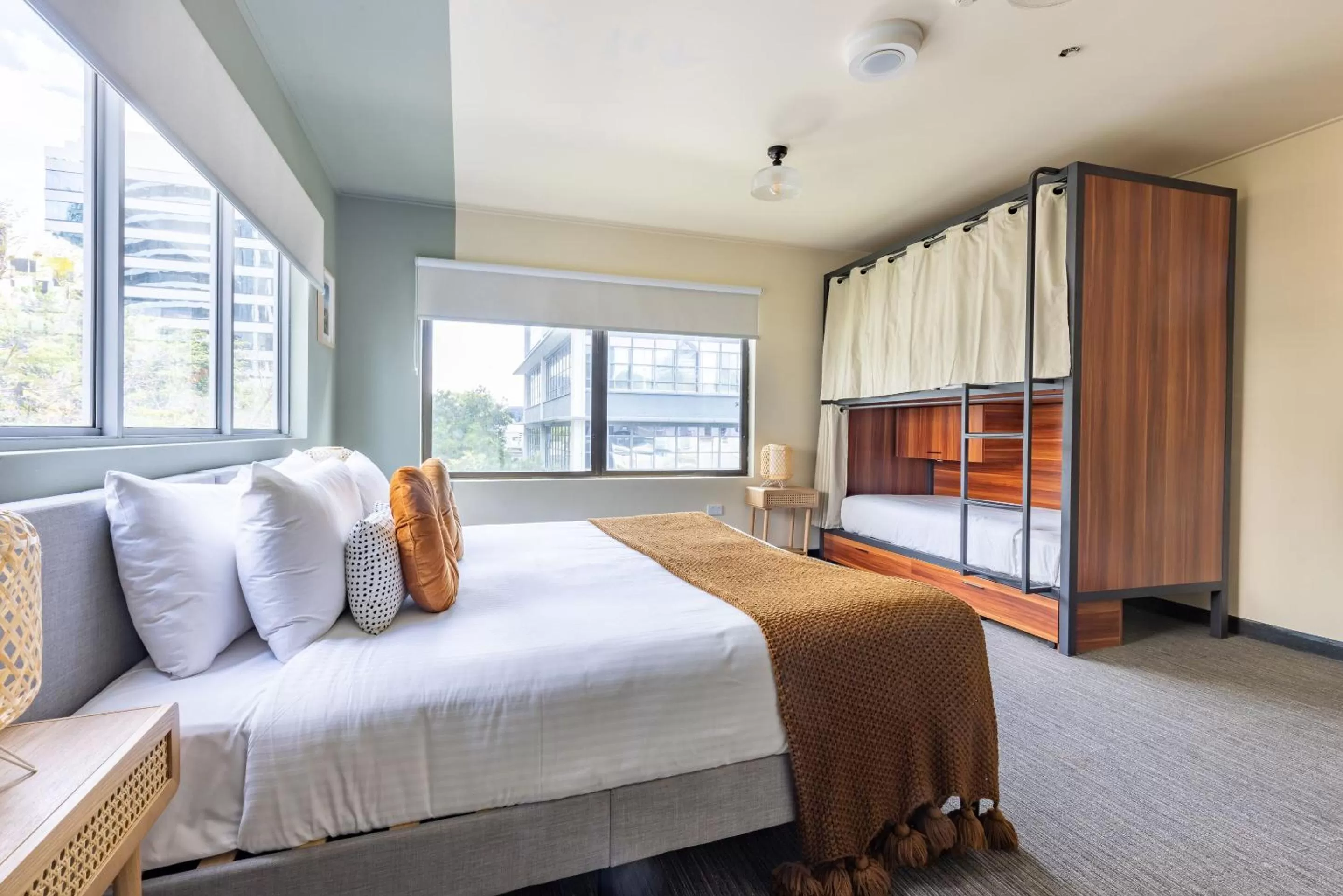 Bedroom, Bed in Roamer Brisbane
