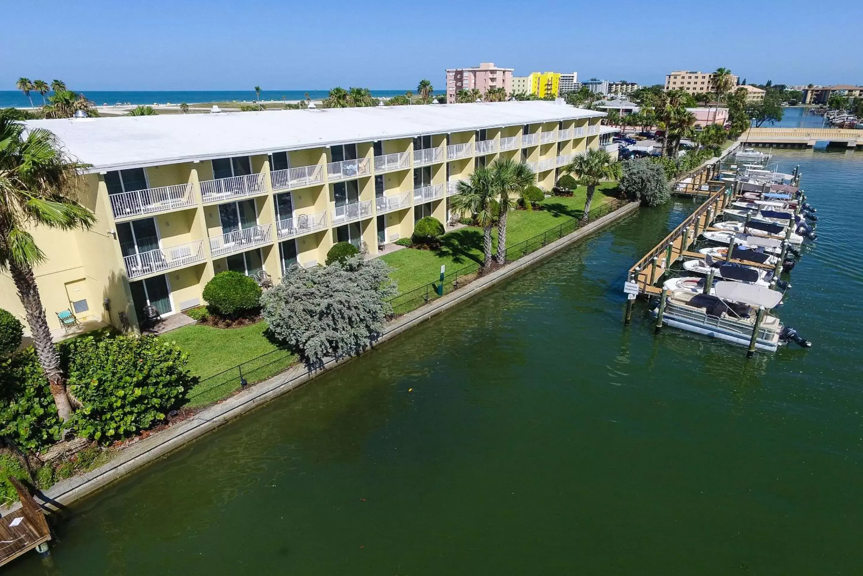 Property building, Bird's-eye View in Treasure Bay Resort and Marina