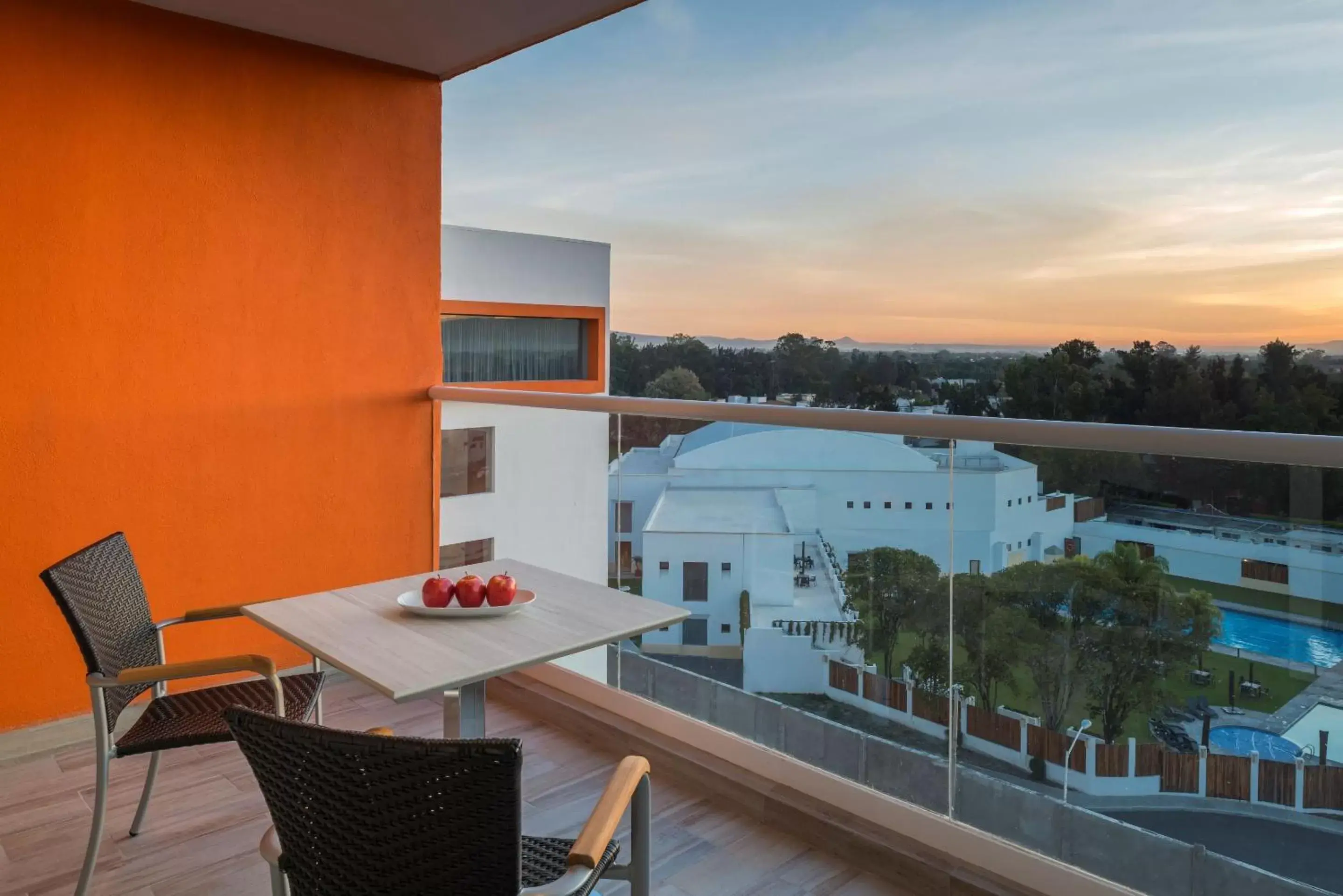 Photo of the whole room, Balcony/Terrace in Real Inn Celaya