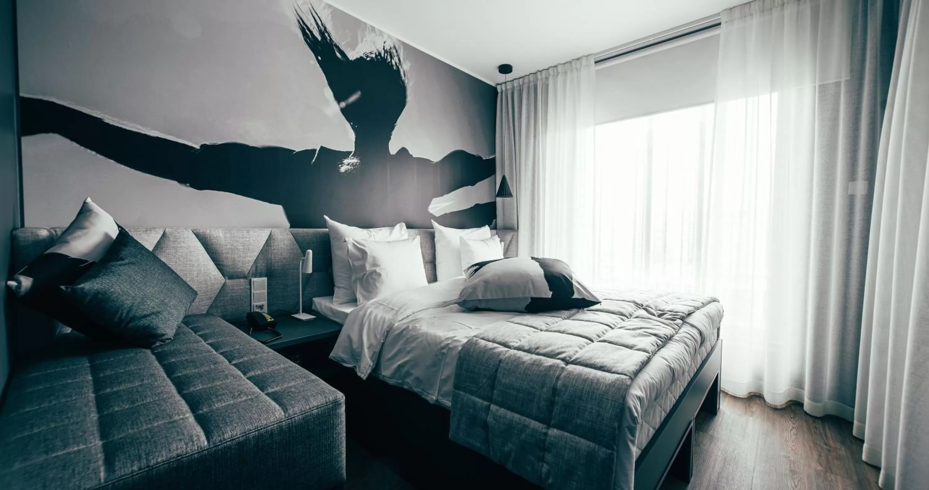 Bedroom, Bed in Hotel AX