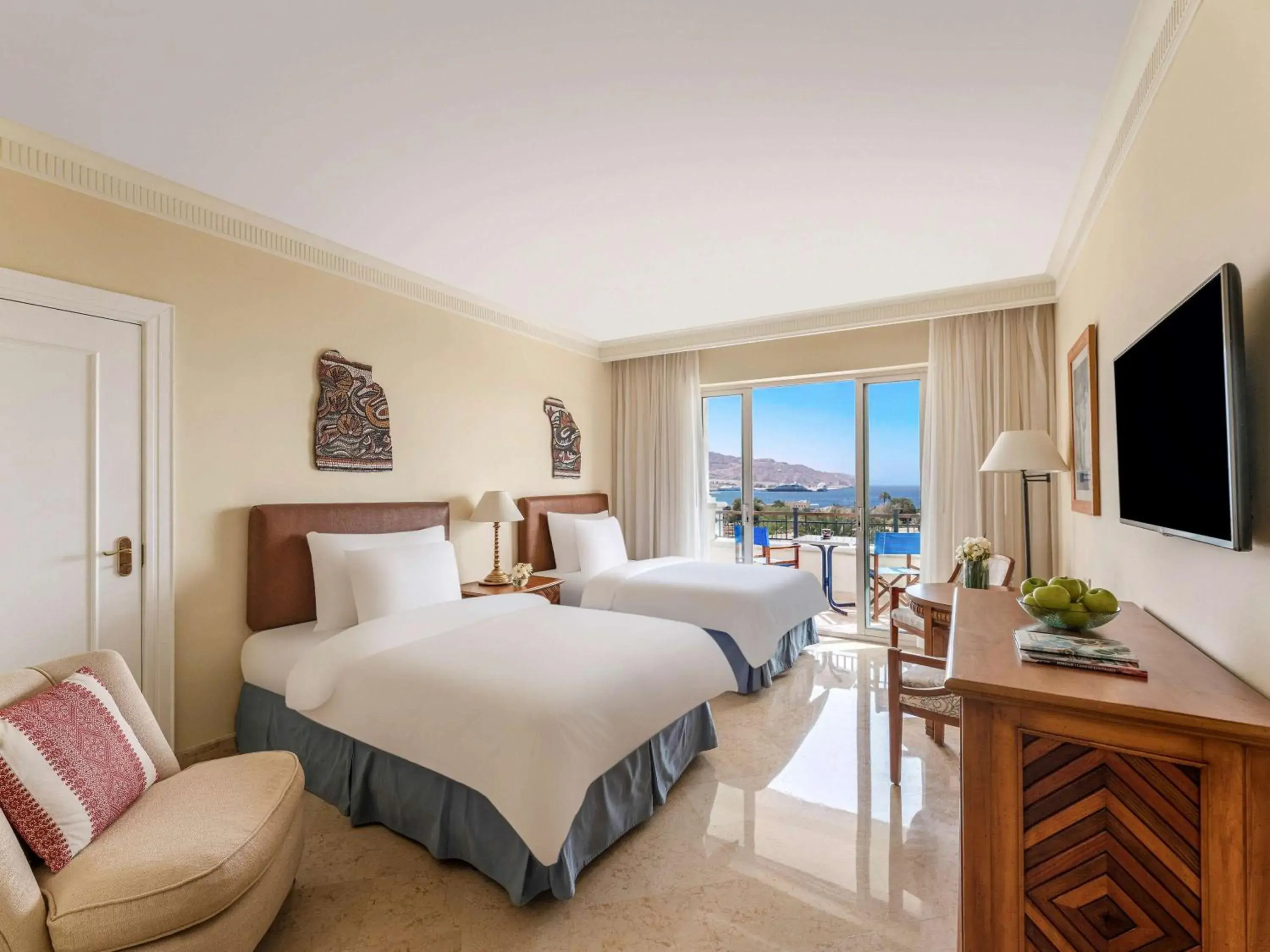 Bedroom in Movenpick Resort & Residences Aqaba