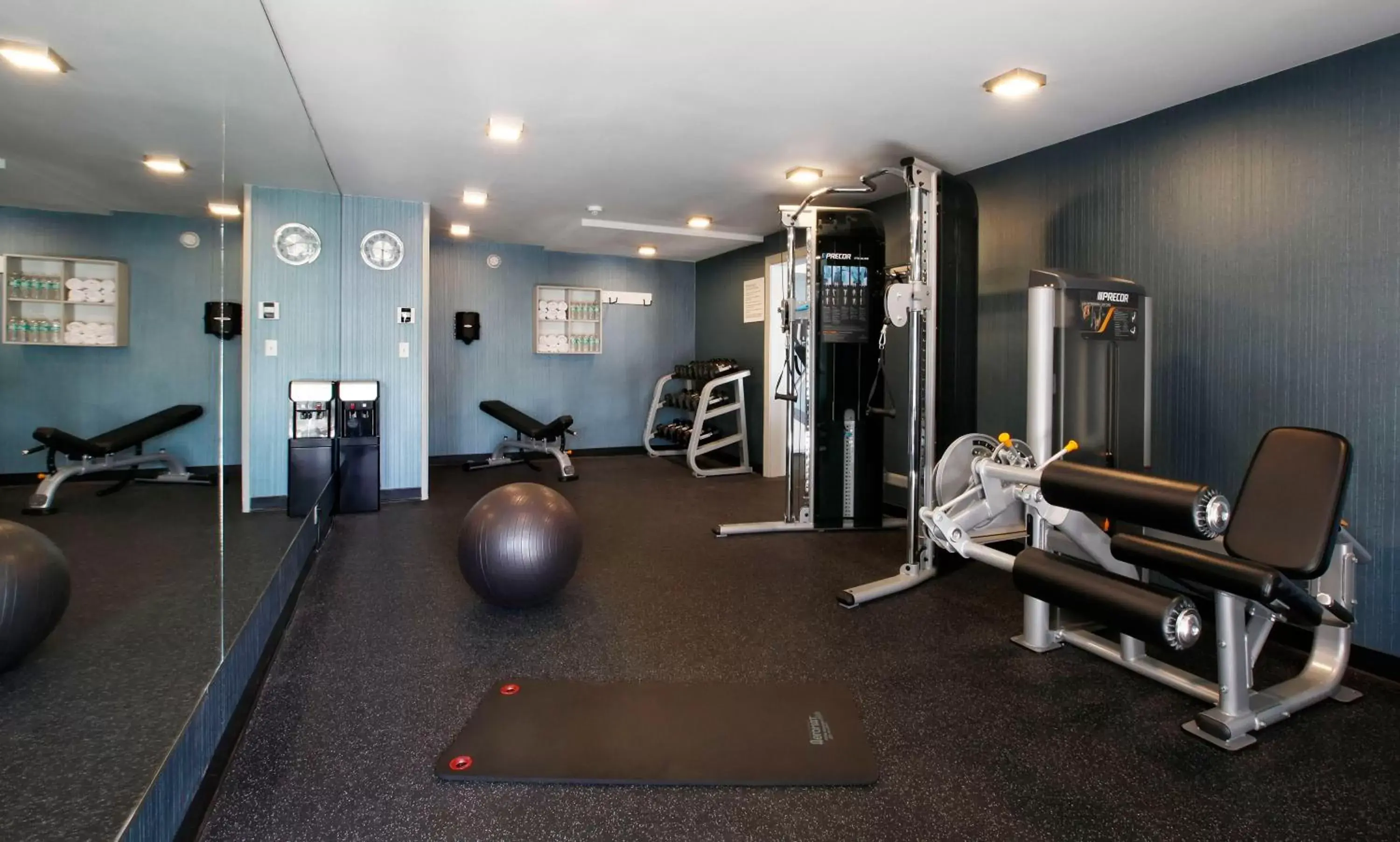 Fitness centre/facilities in Radisson Hotel Oakland Airport