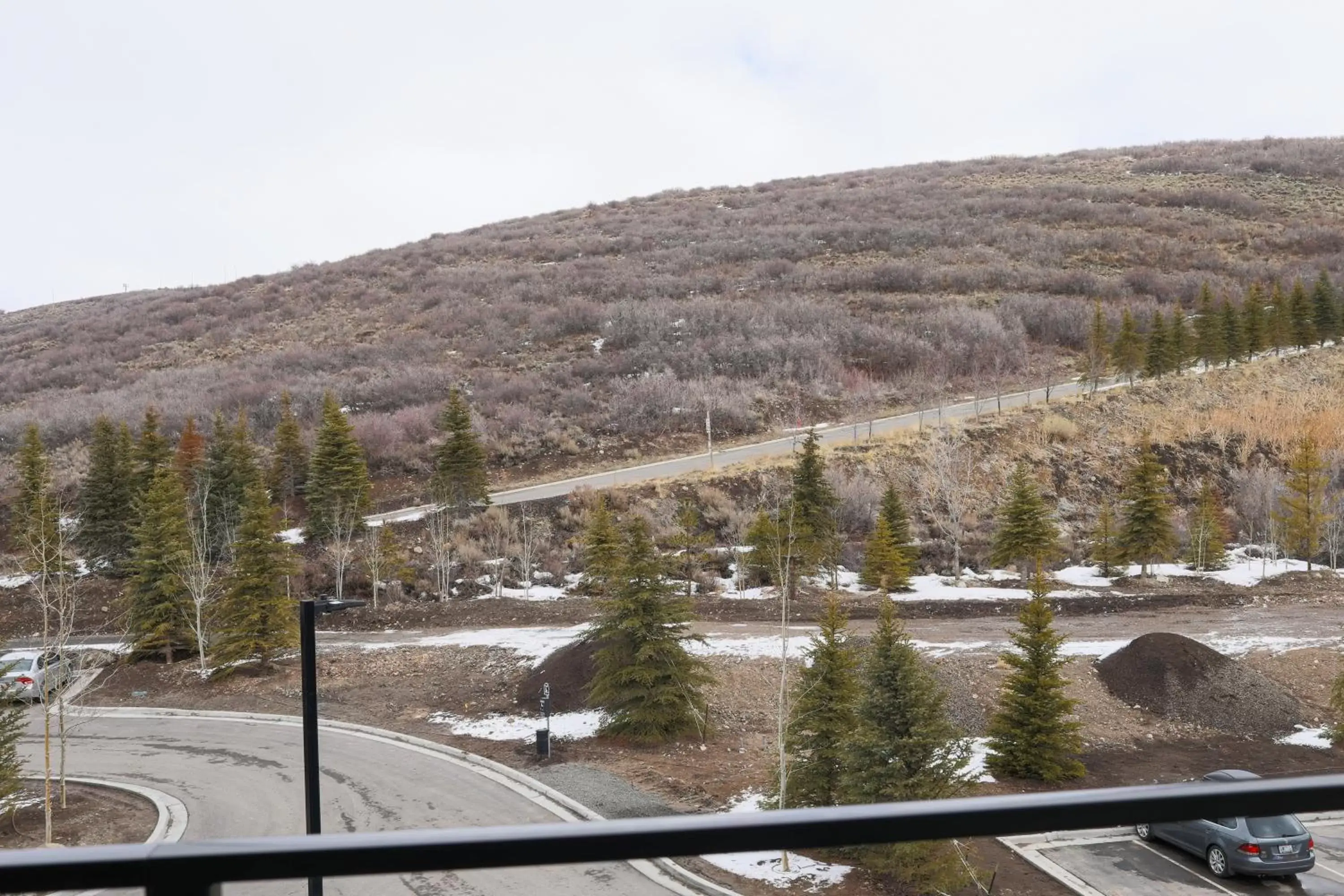 Mountain view, Winter in Black Rock Mountain Resort