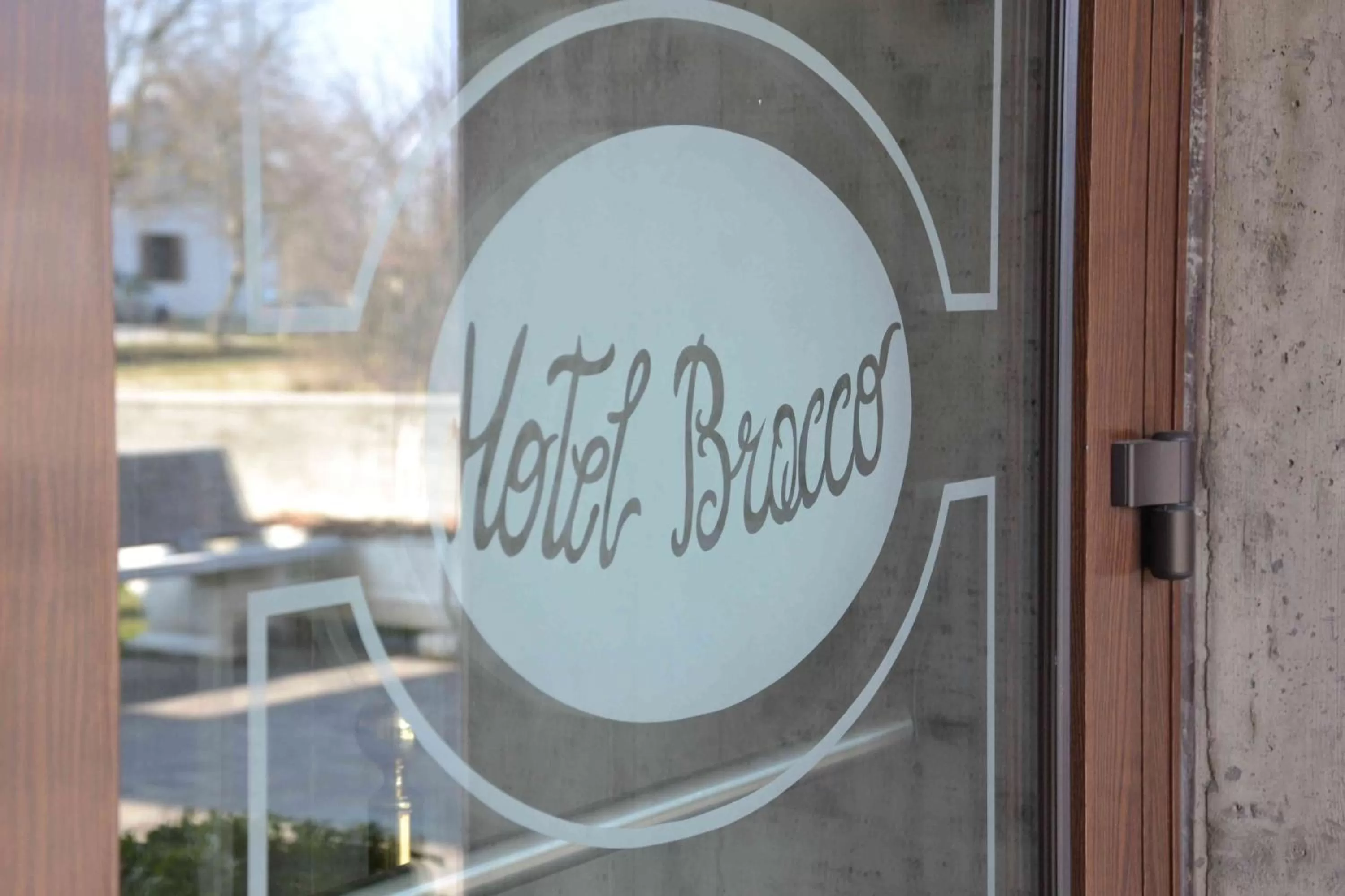 Facade/entrance in Hotel Bracco