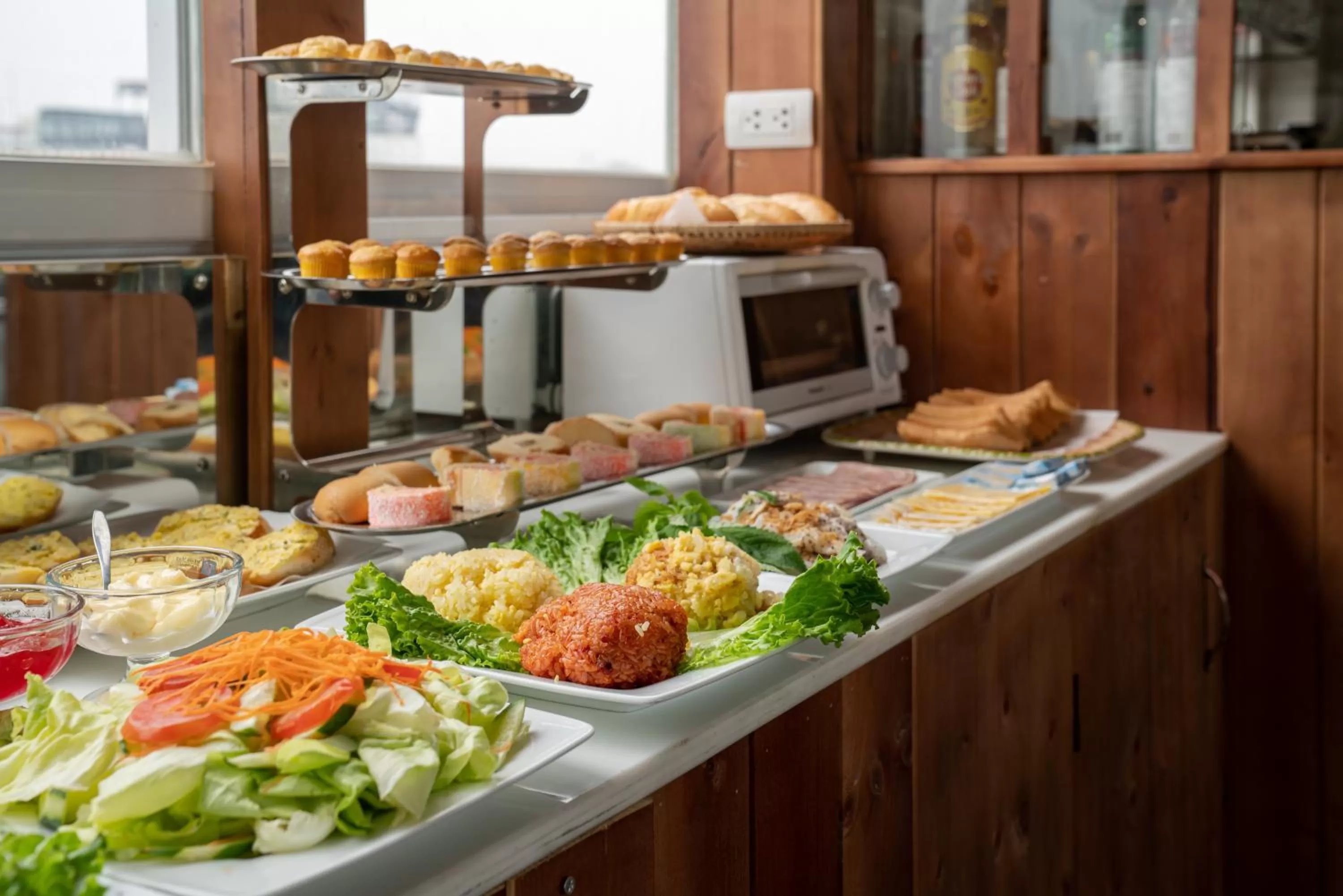 Buffet breakfast in Hanoi Morning Hotel