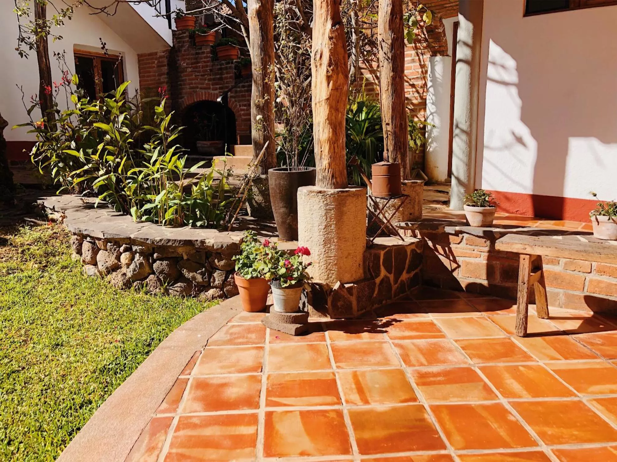 Patio in Posada la Manzanilla