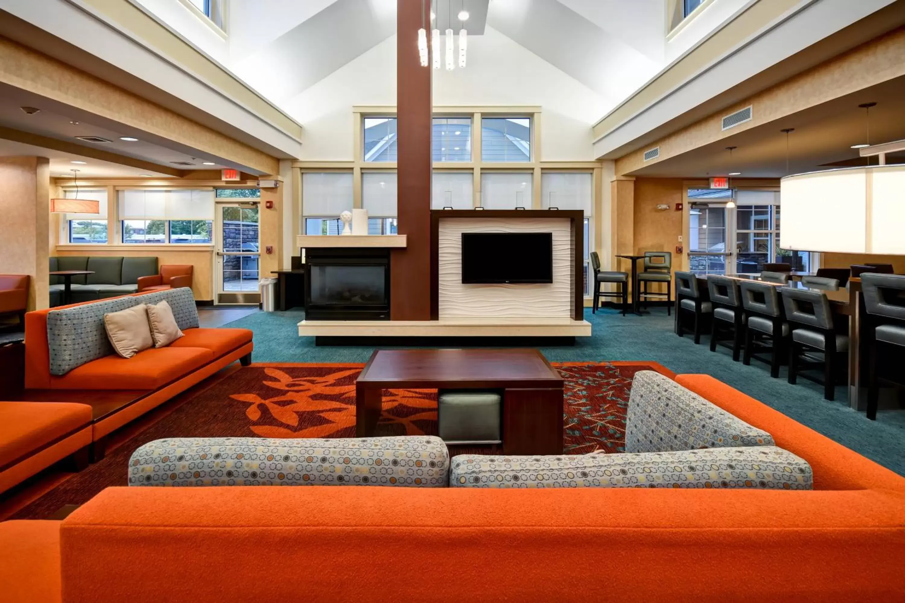 Lobby or reception in Residence Inn by Marriott Springfield Chicopee