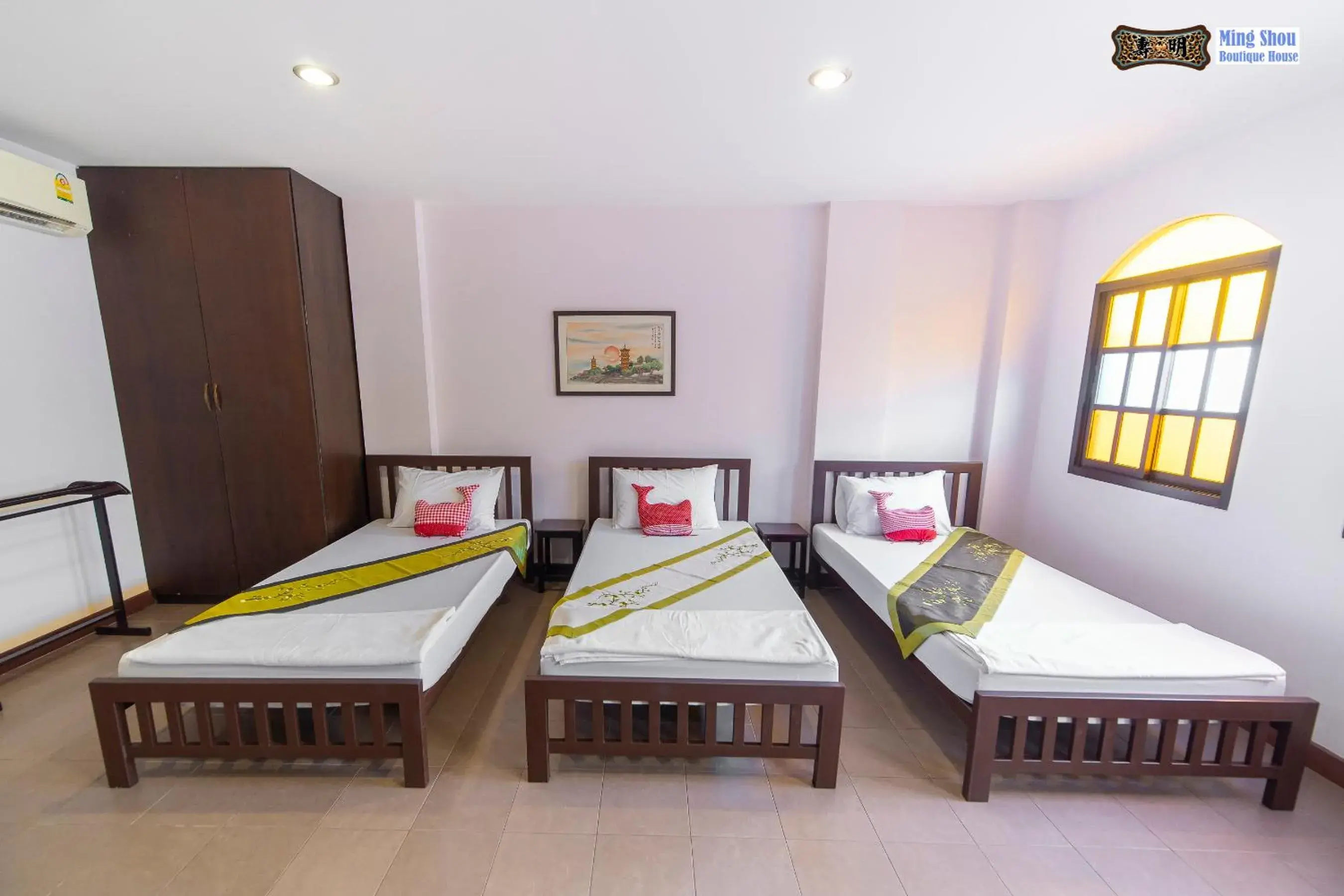 Bed in Ming Shou Boutique House Bed in Ming Shou Boutique House