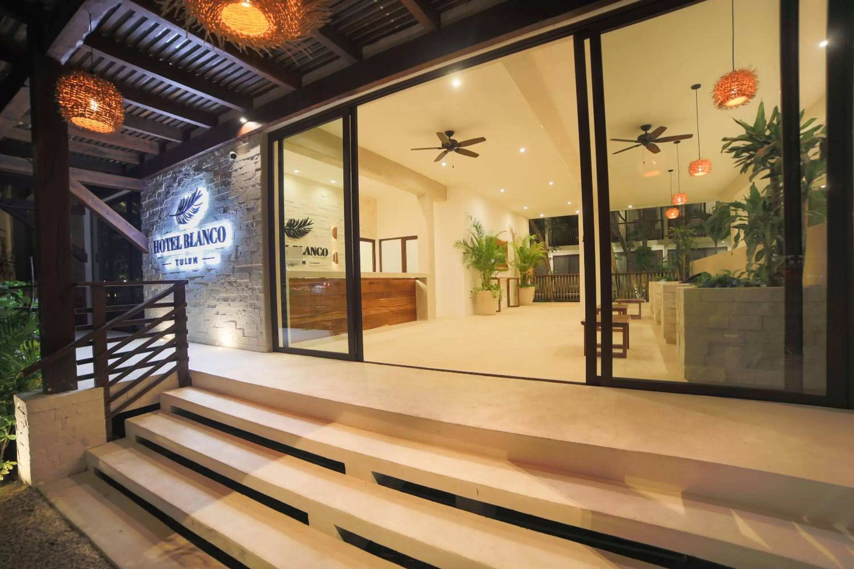 Facade/entrance in Hotel Blanco Tulum Adults Only Facade/entrance in Hotel Blanco Tulum Adults Only