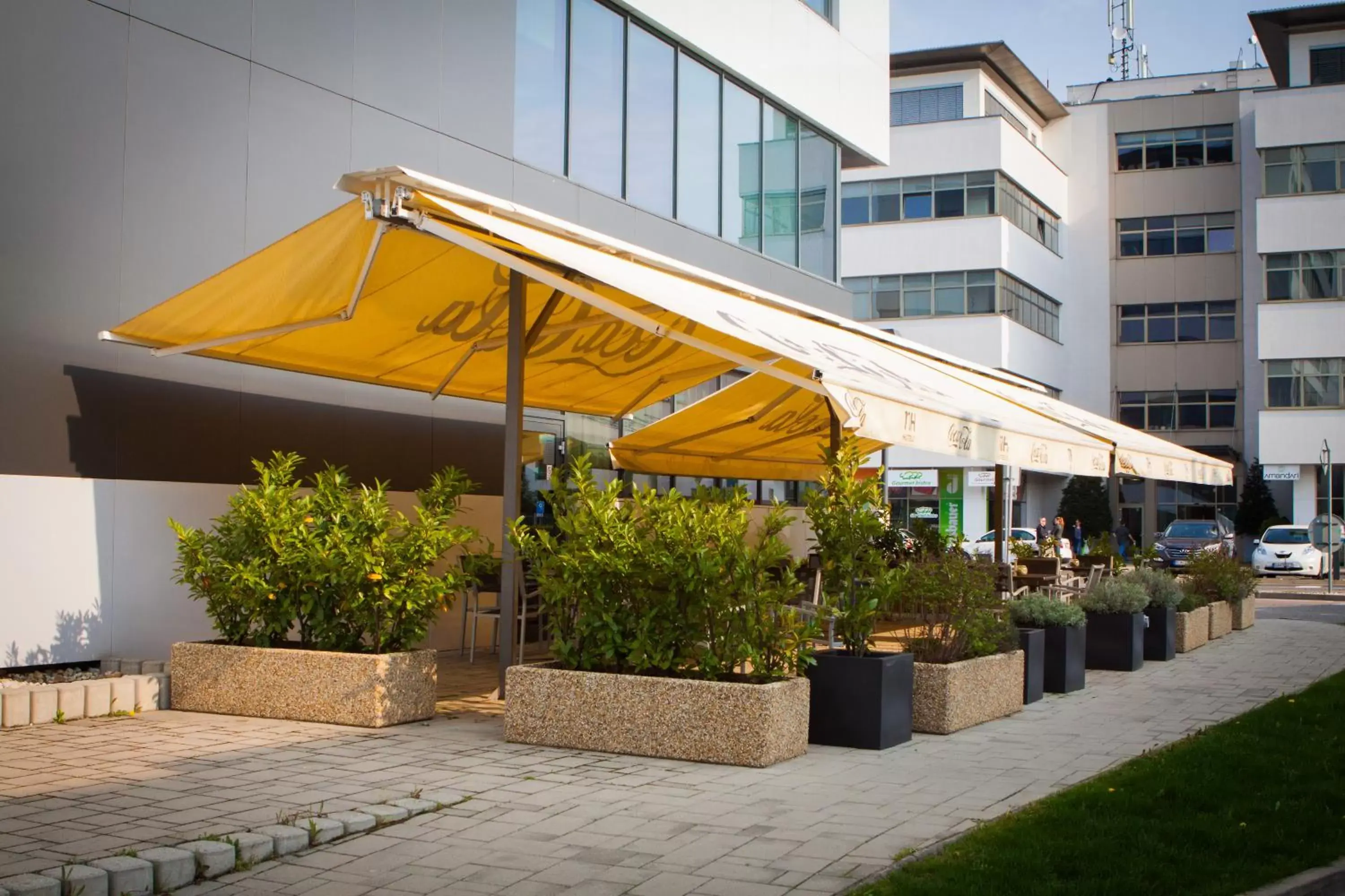 Balcony/Terrace in NH Bratislava Gate One