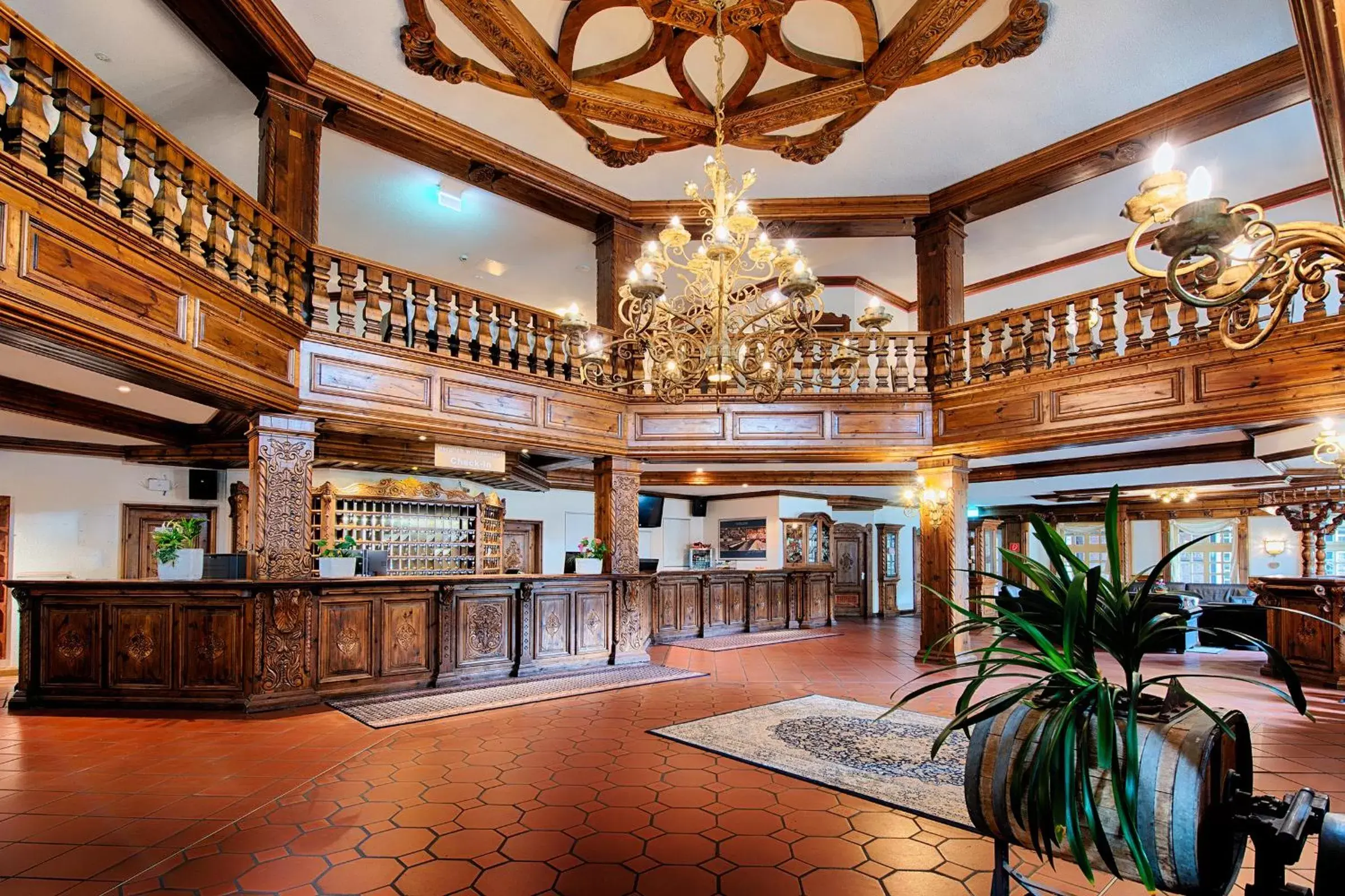 Lobby or reception, Restaurant/Places to Eat in Welcome Hotel Dorf Münsterland