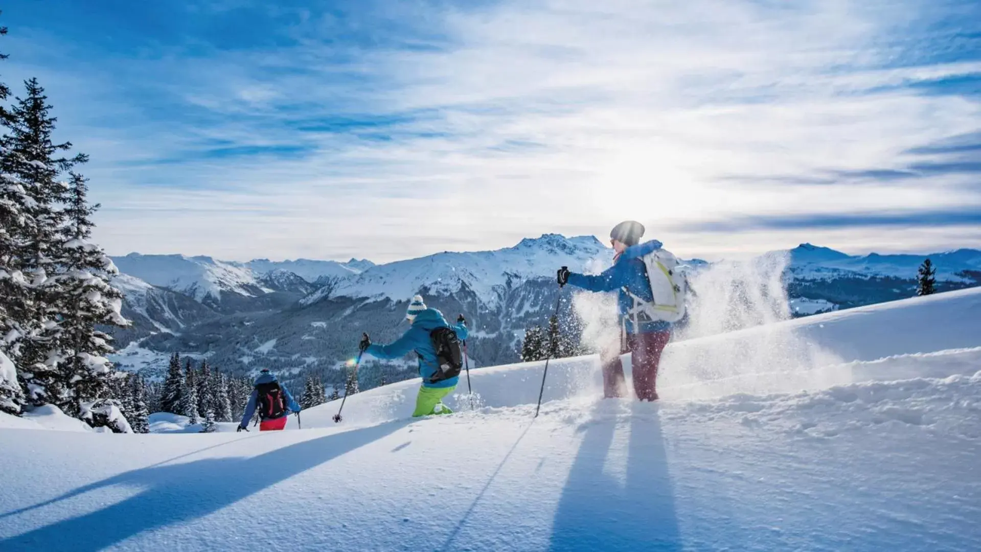 Natural landscape in Madrisa Lodge