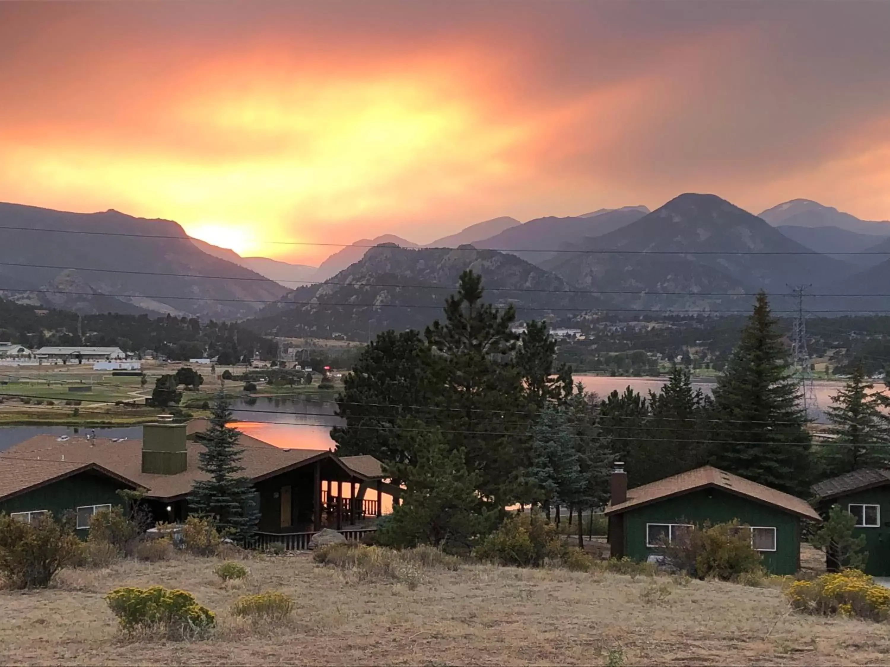 Mountain View in Estes Lake Lodge