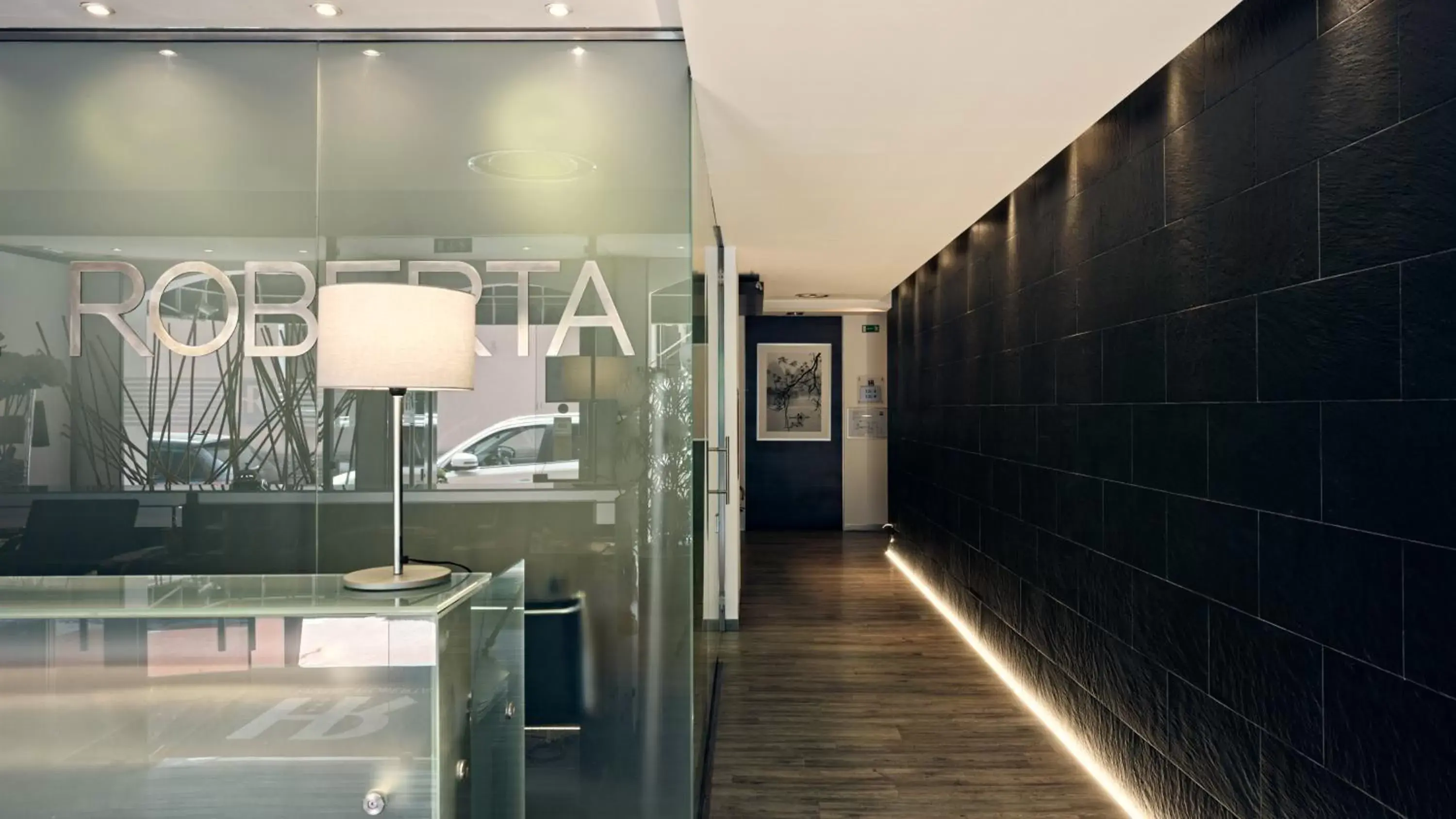 Lobby or reception in Hotel Roberta Lobby or reception in Hotel Roberta