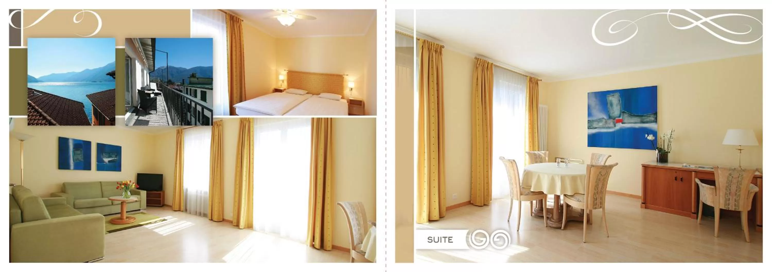 On site in Hotel Garni Golf