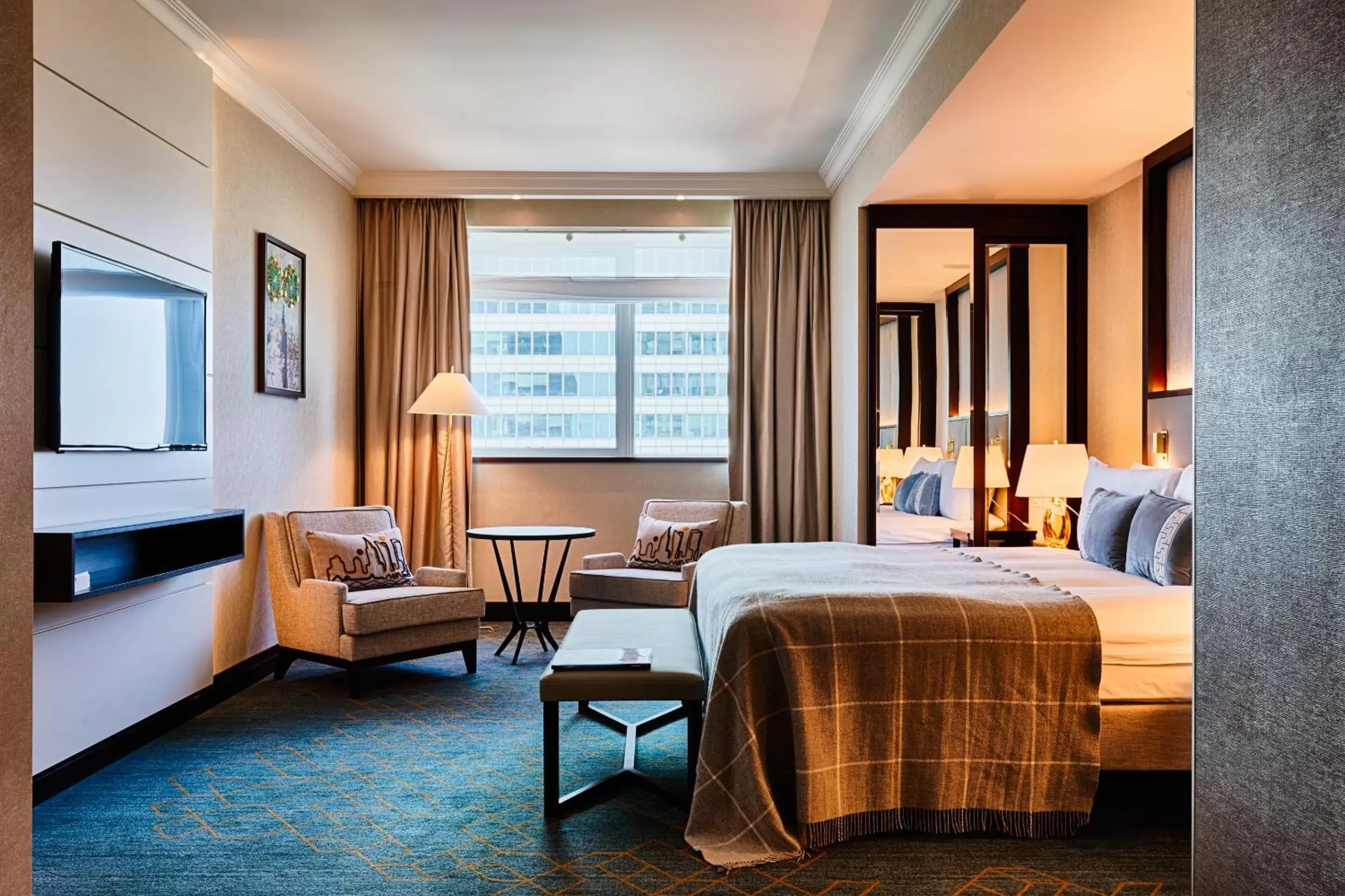 Bed in InterContinental Warszawa by IHG Bed in InterContinental Warszawa by IHG