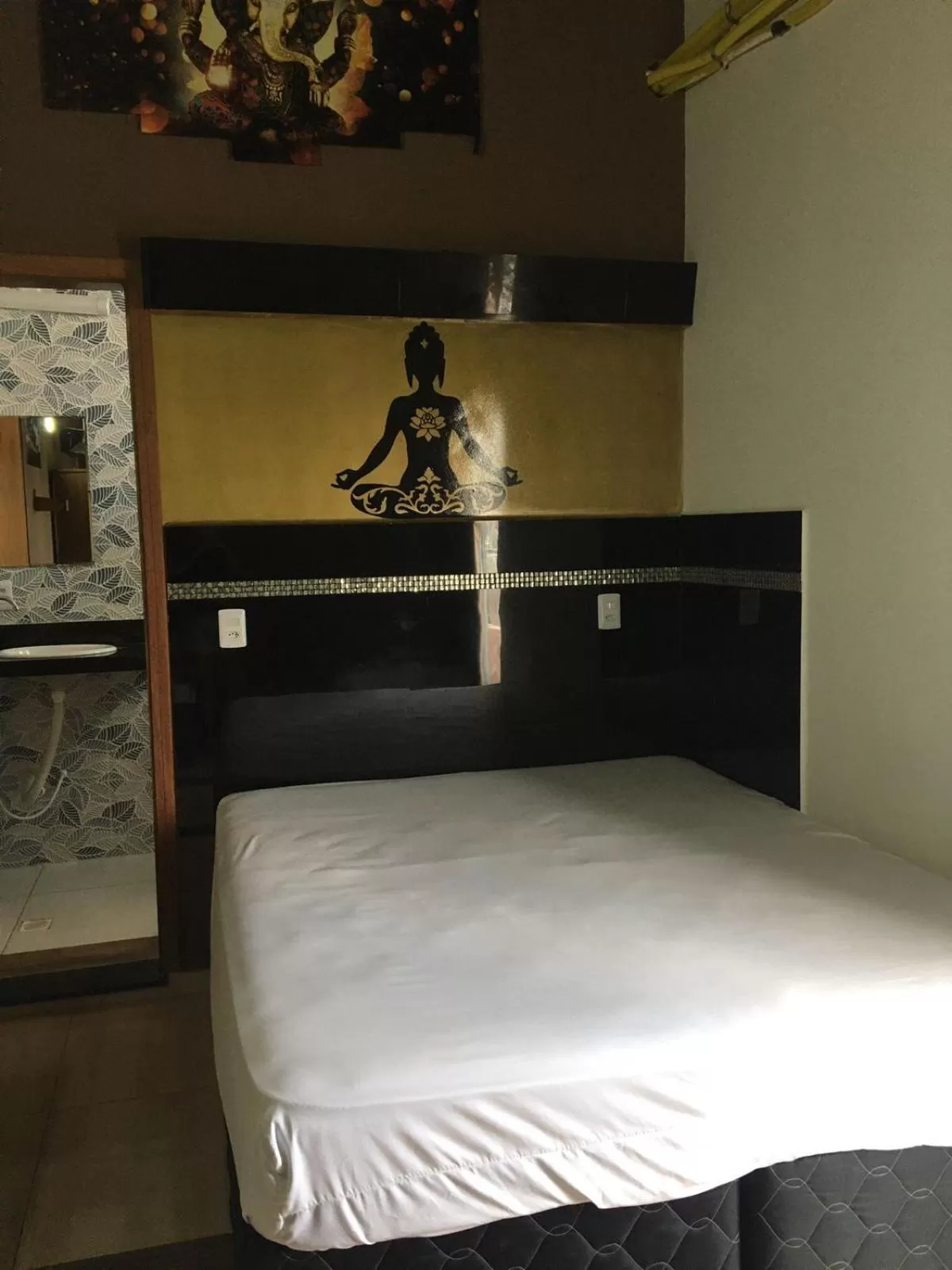 Bedroom, Bed in Hotel Buriti Itupeva