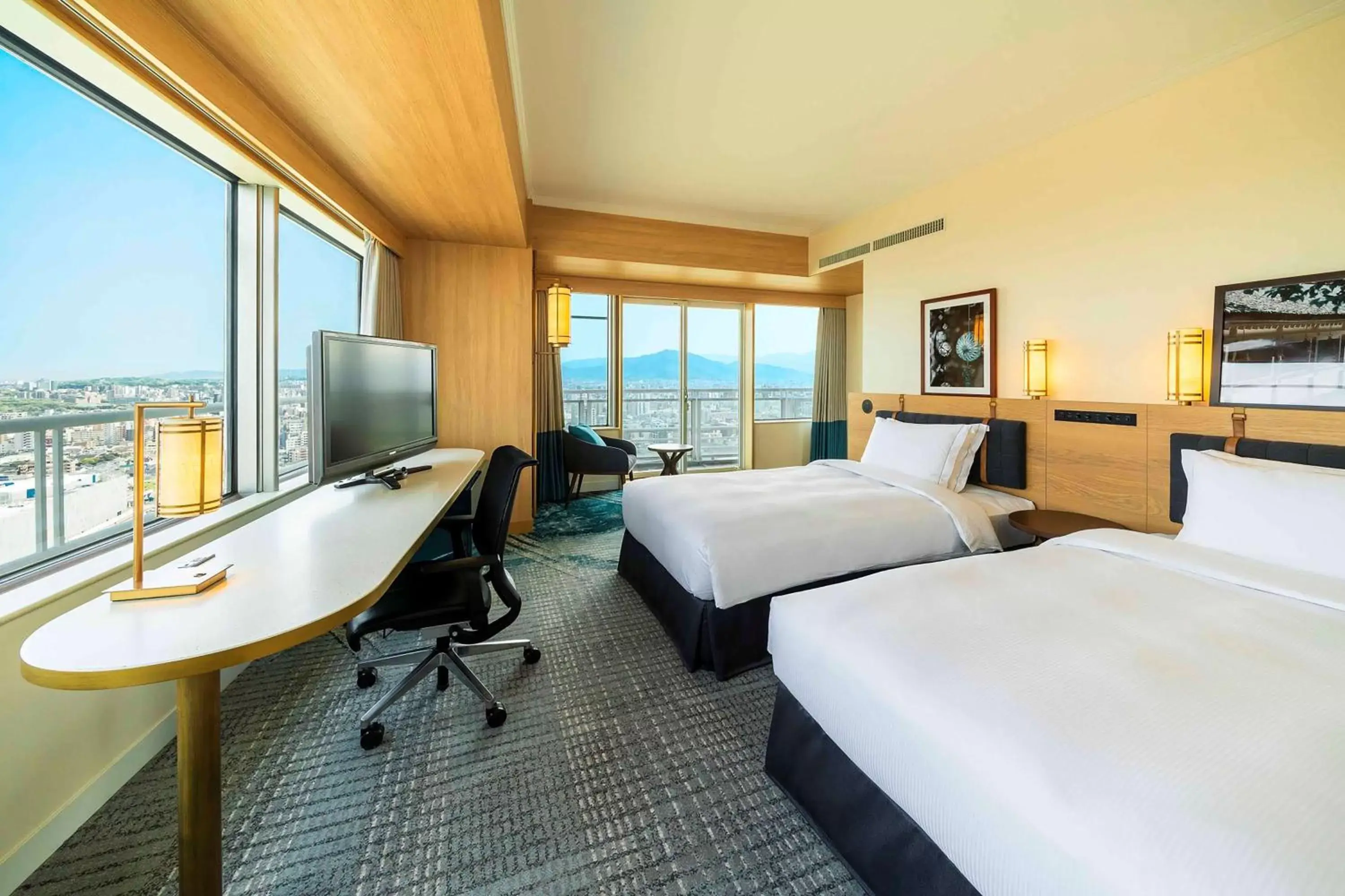 Bedroom in Hilton Fukuoka Sea Hawk