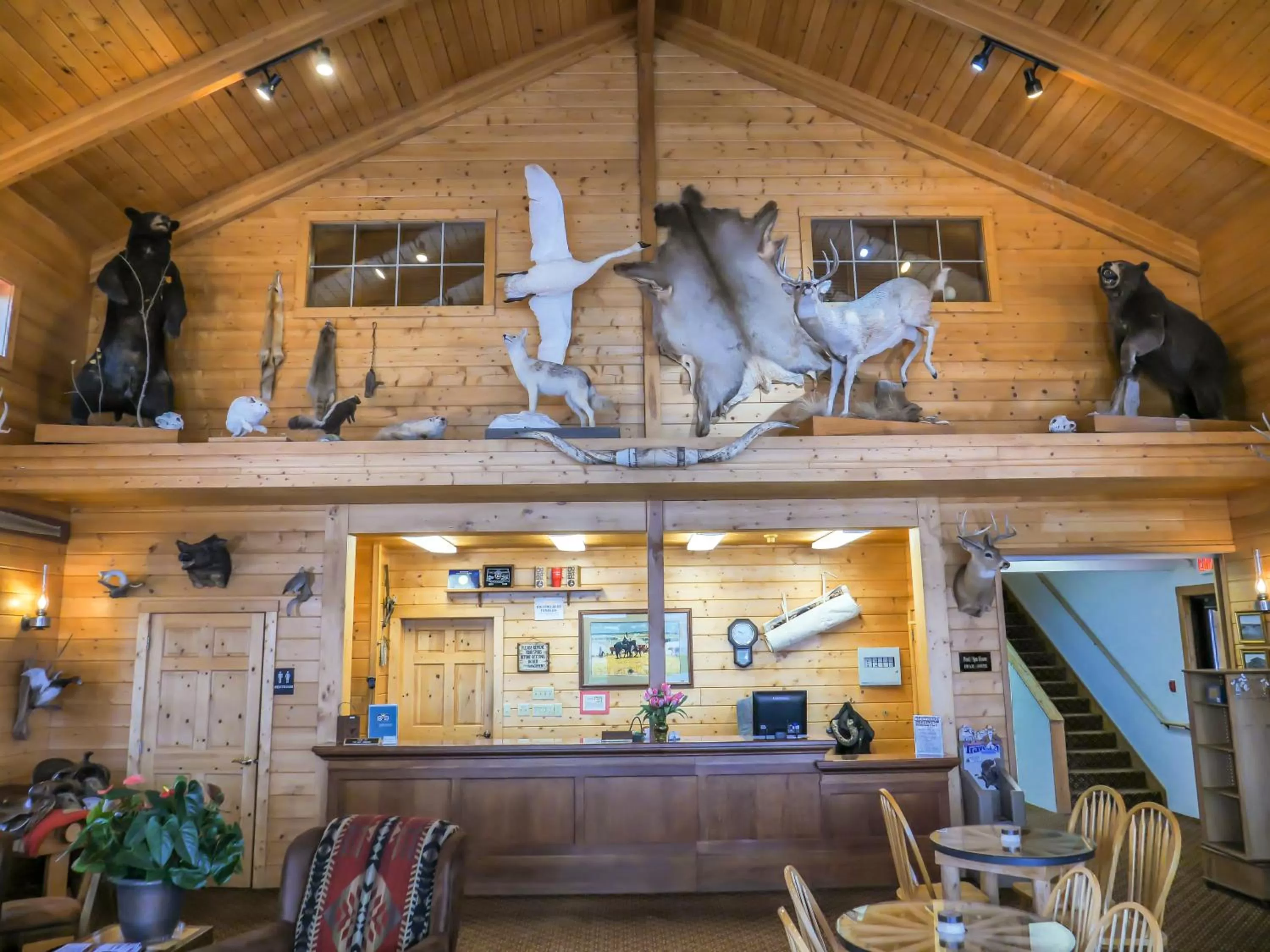 Lobby or reception in Range Country Lodging