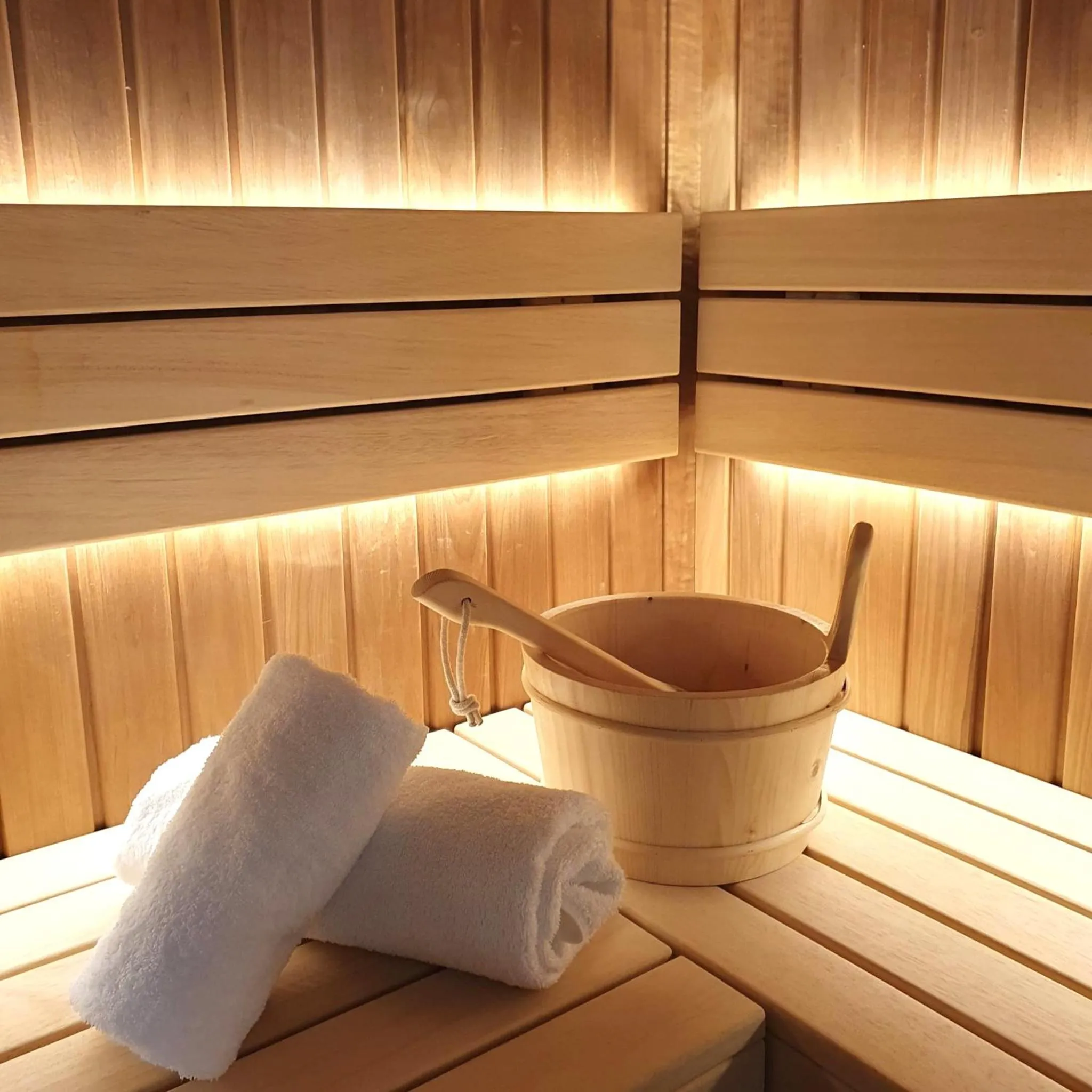 Sauna in Hotel Alpha Paris Eiffel by Patrick Hayat
