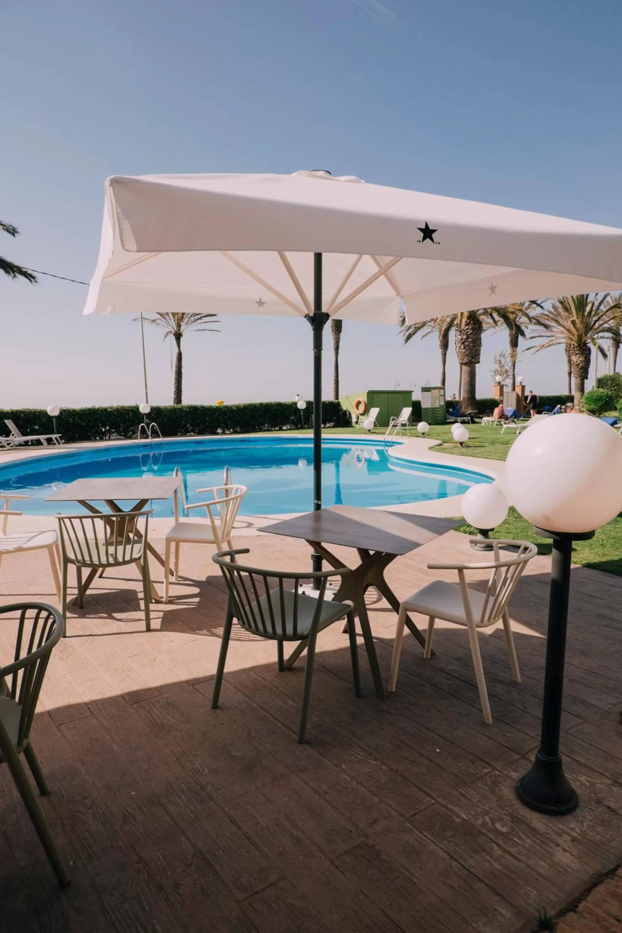 Swimming pool in Hotel Subur Maritim