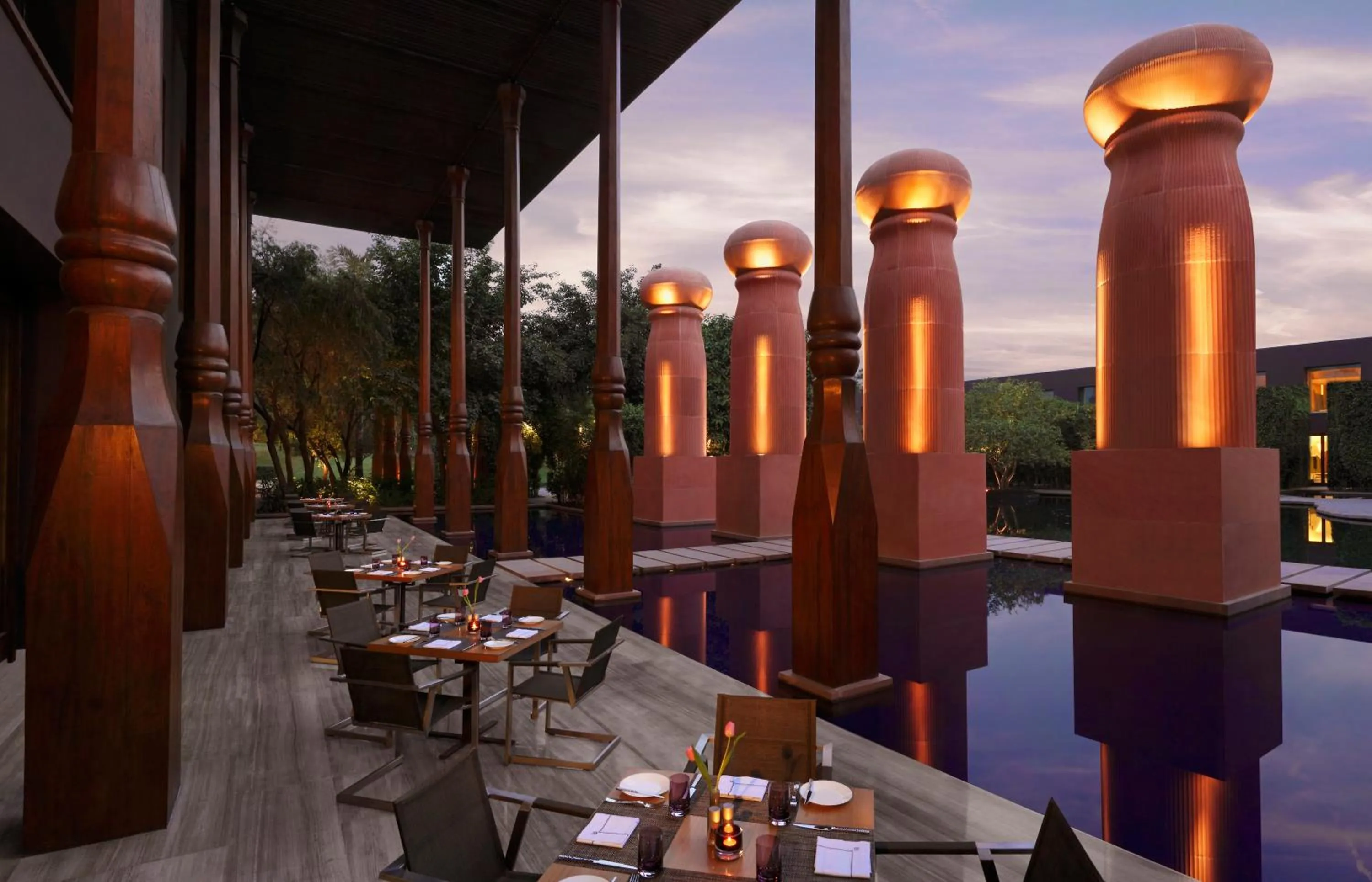 Restaurant/places to eat in The Roseate