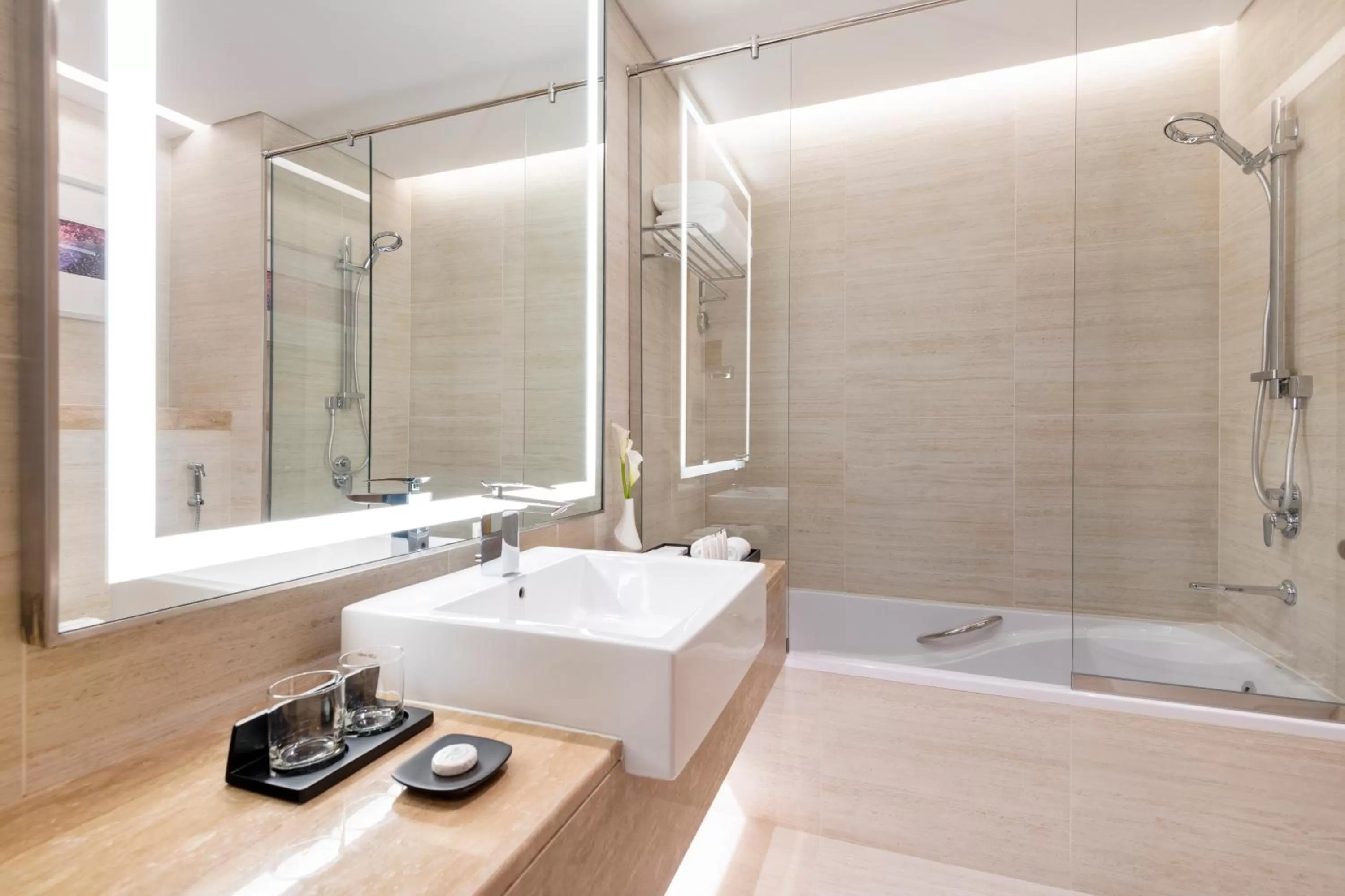 Bathroom in Jouri a Murwab hotel Doha