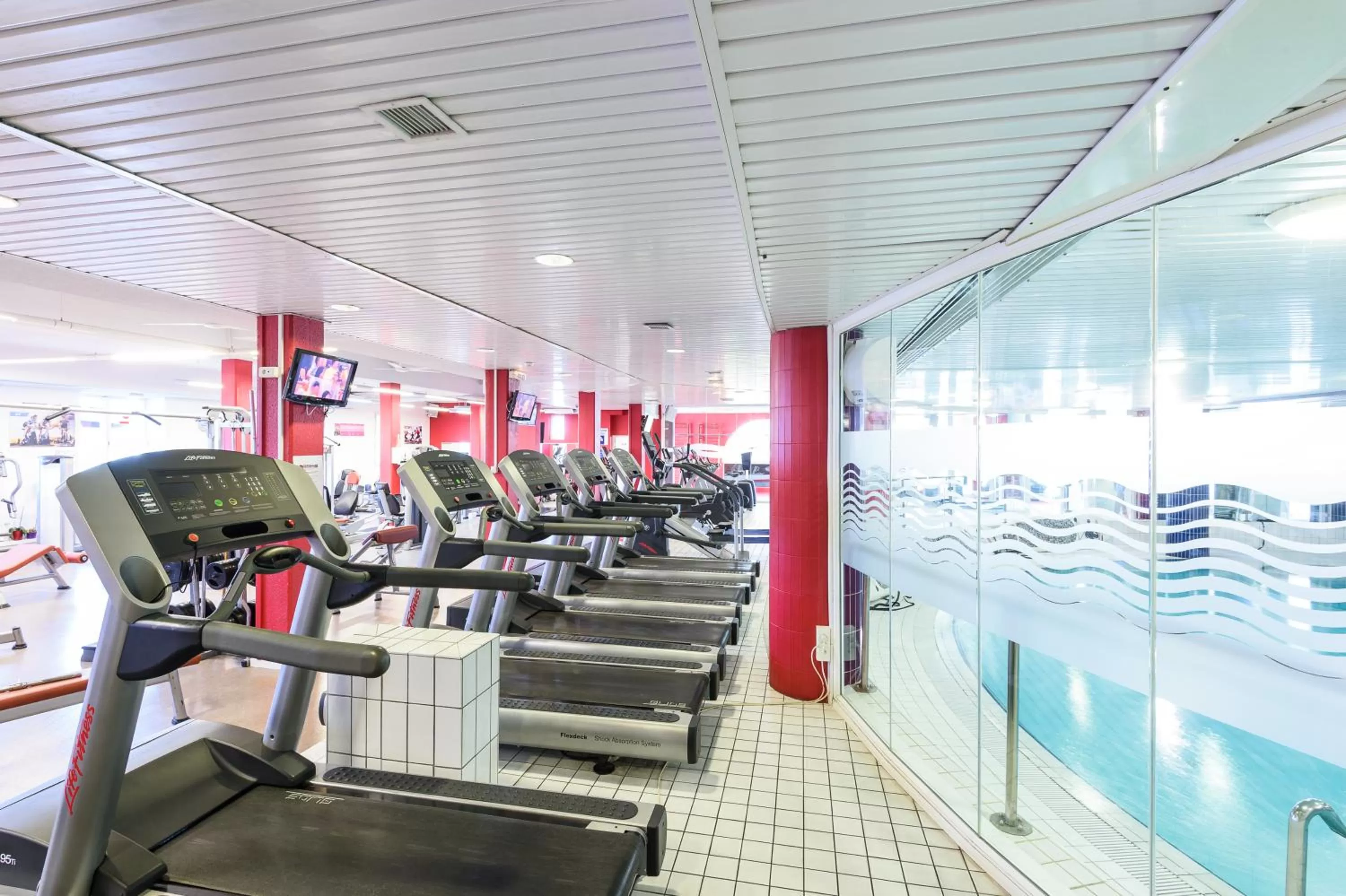 Fitness centre/facilities in Les Terrasses d'Atlanthal