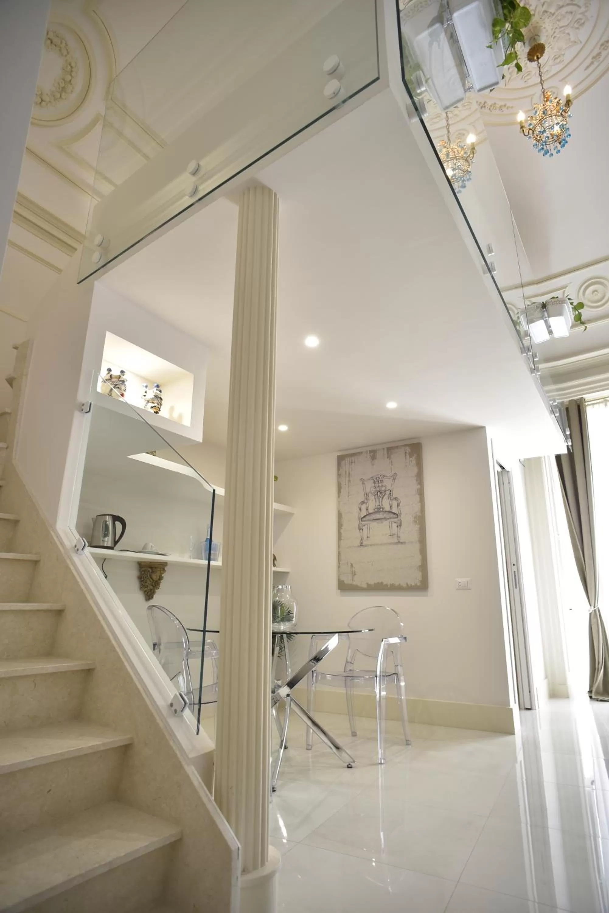 Seating area in Home dentro il teatro